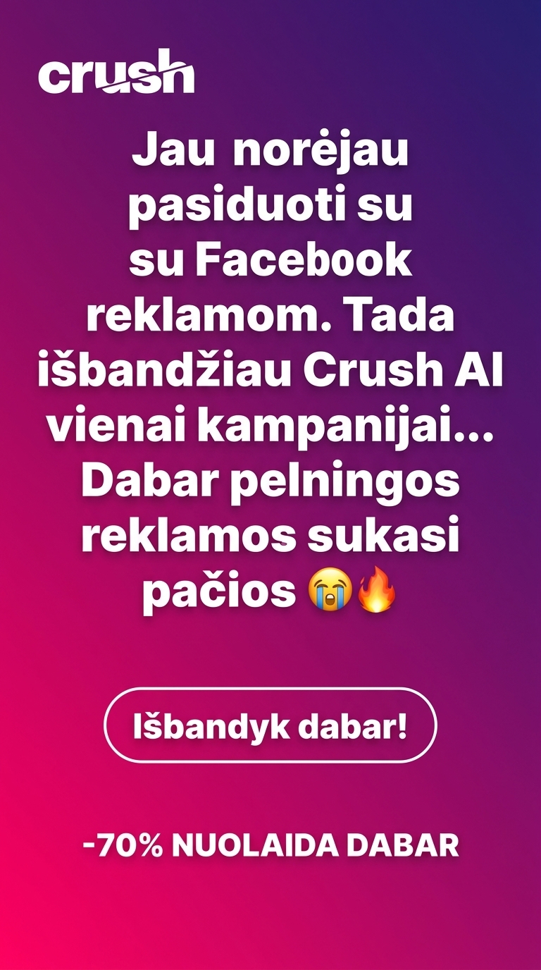 trycrush.ai Facebook ad