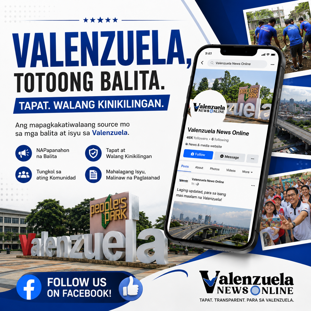 Valenzuela News Online Facebook ad