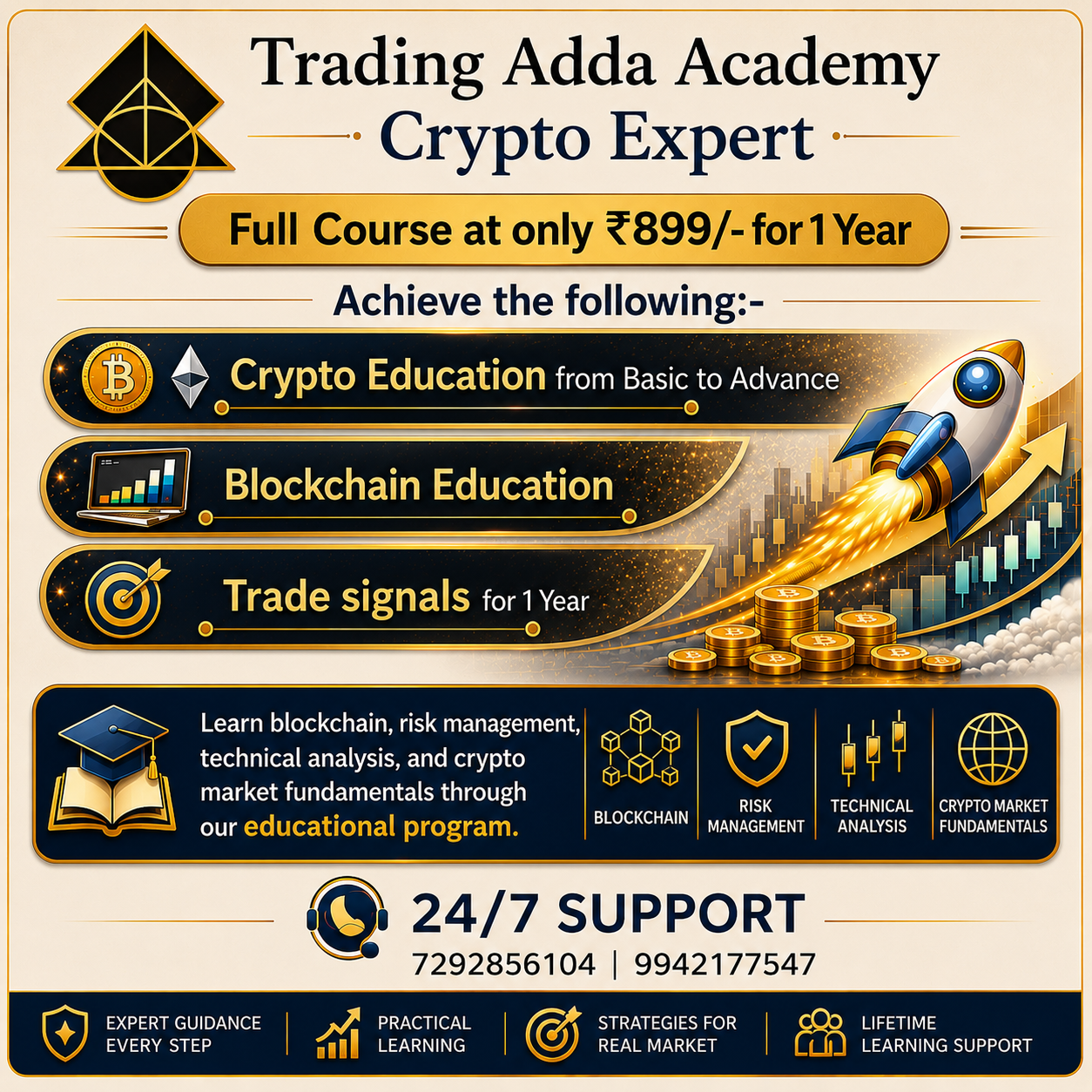 Trading Adda Academey Facebook ad