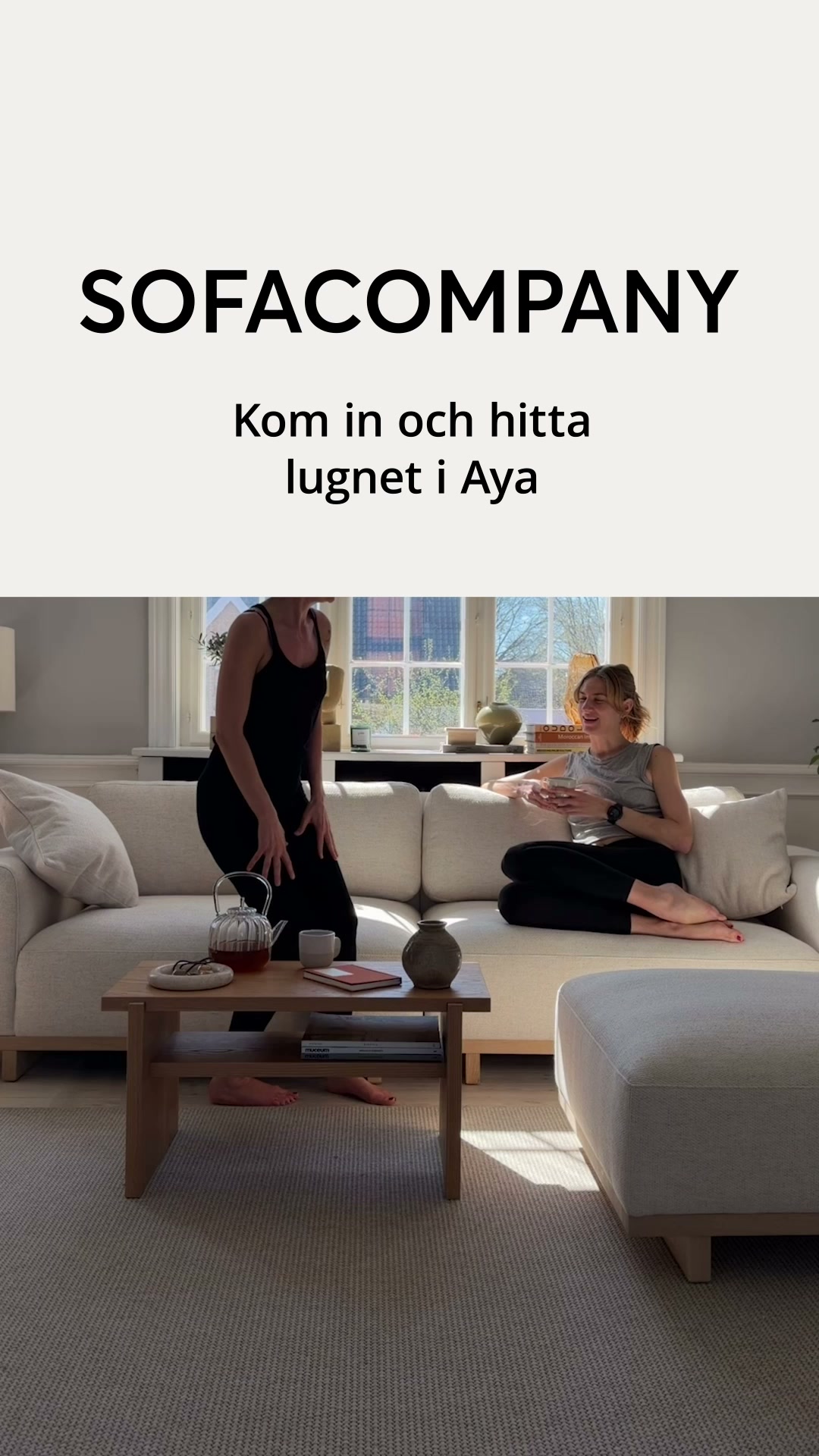 Sofacompany Facebook ad: Utforska Aya