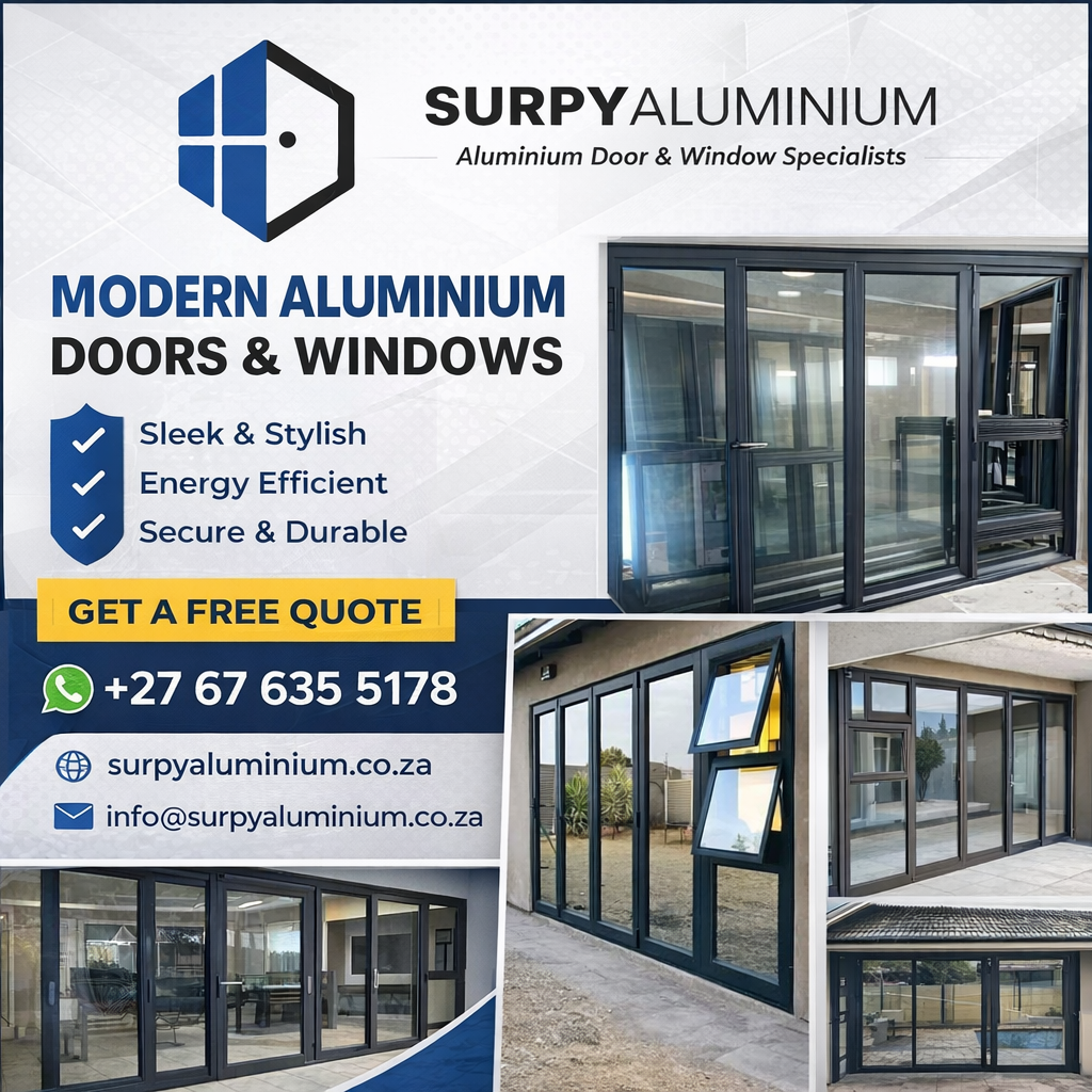 SURPY Aluminium Facebook ad: Quality Aluminium Doors & Windows | Fast & Professional…