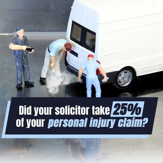 Get My Fee Back Facebook ad: Did your solicitor take 25% of your claim?