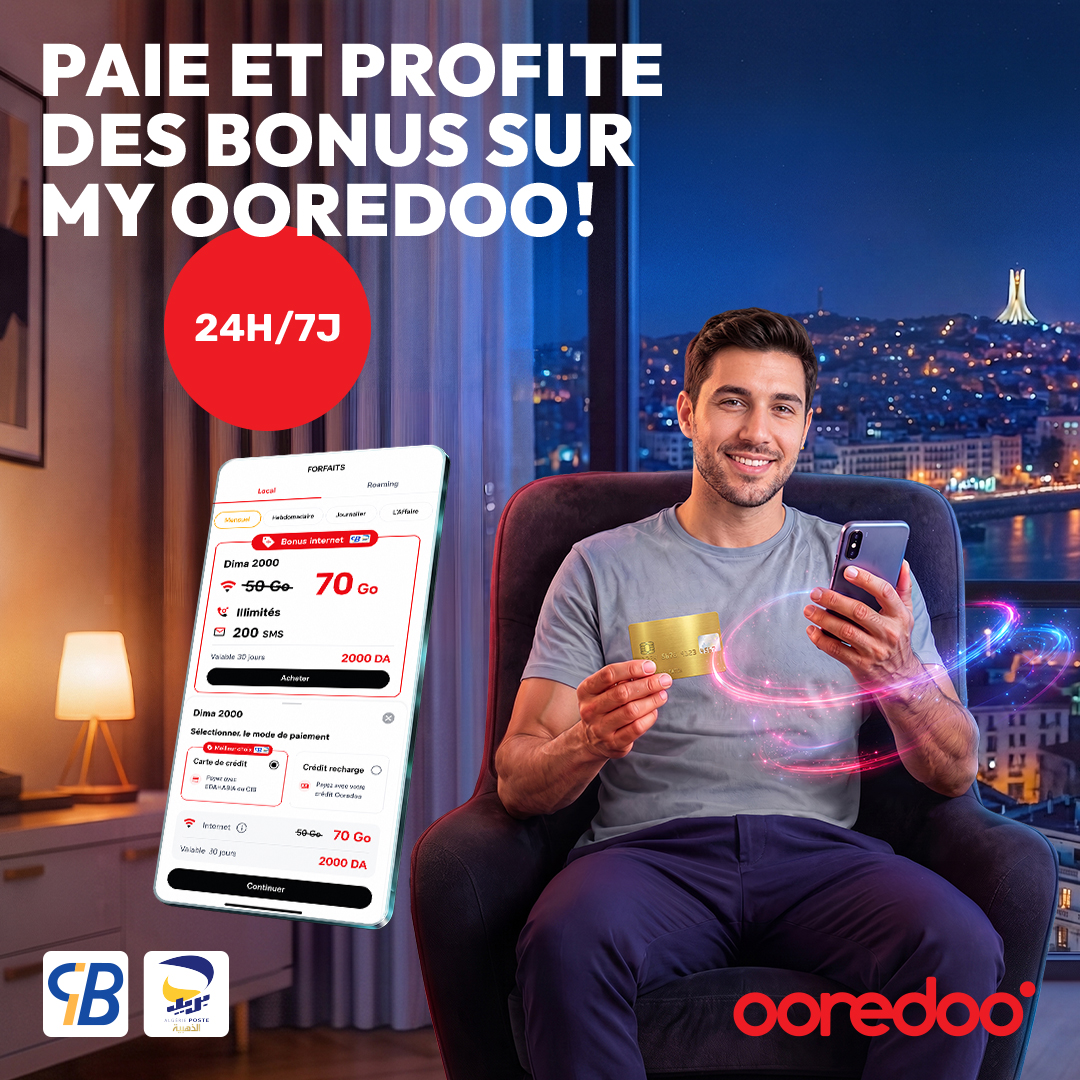 Ooredoo Algérie Facebook ad