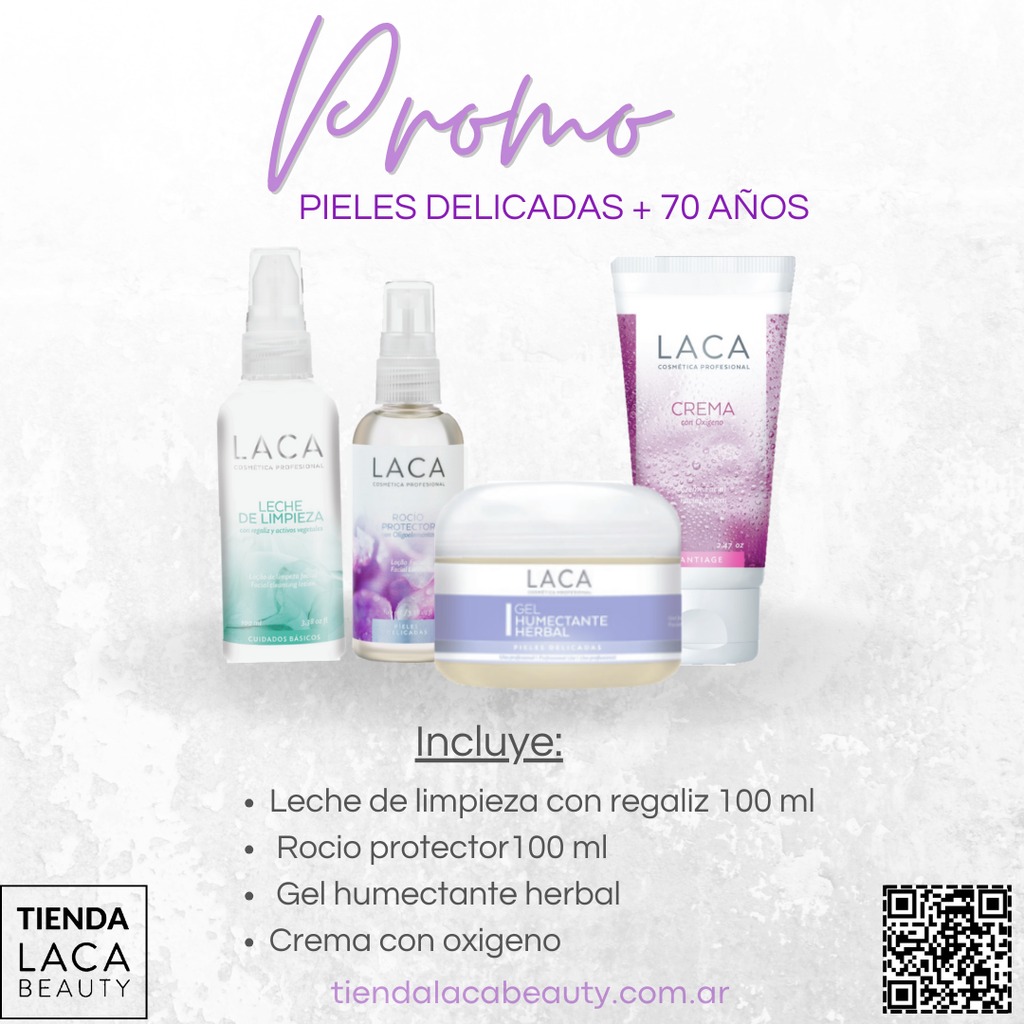 Tienda LACA Beauty Facebook ad: Productos LACA Laboratorio
