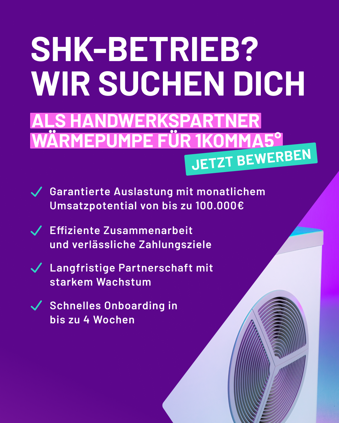 1KOMMA5GRAD Facebook ad