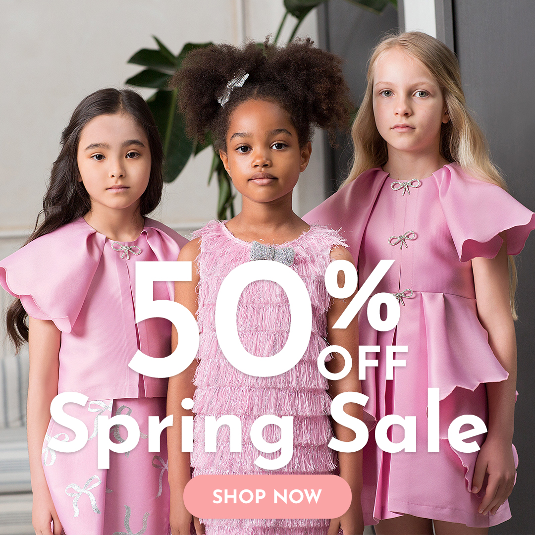 Mama Luma Facebook ad: Spring Sale, 50% off
