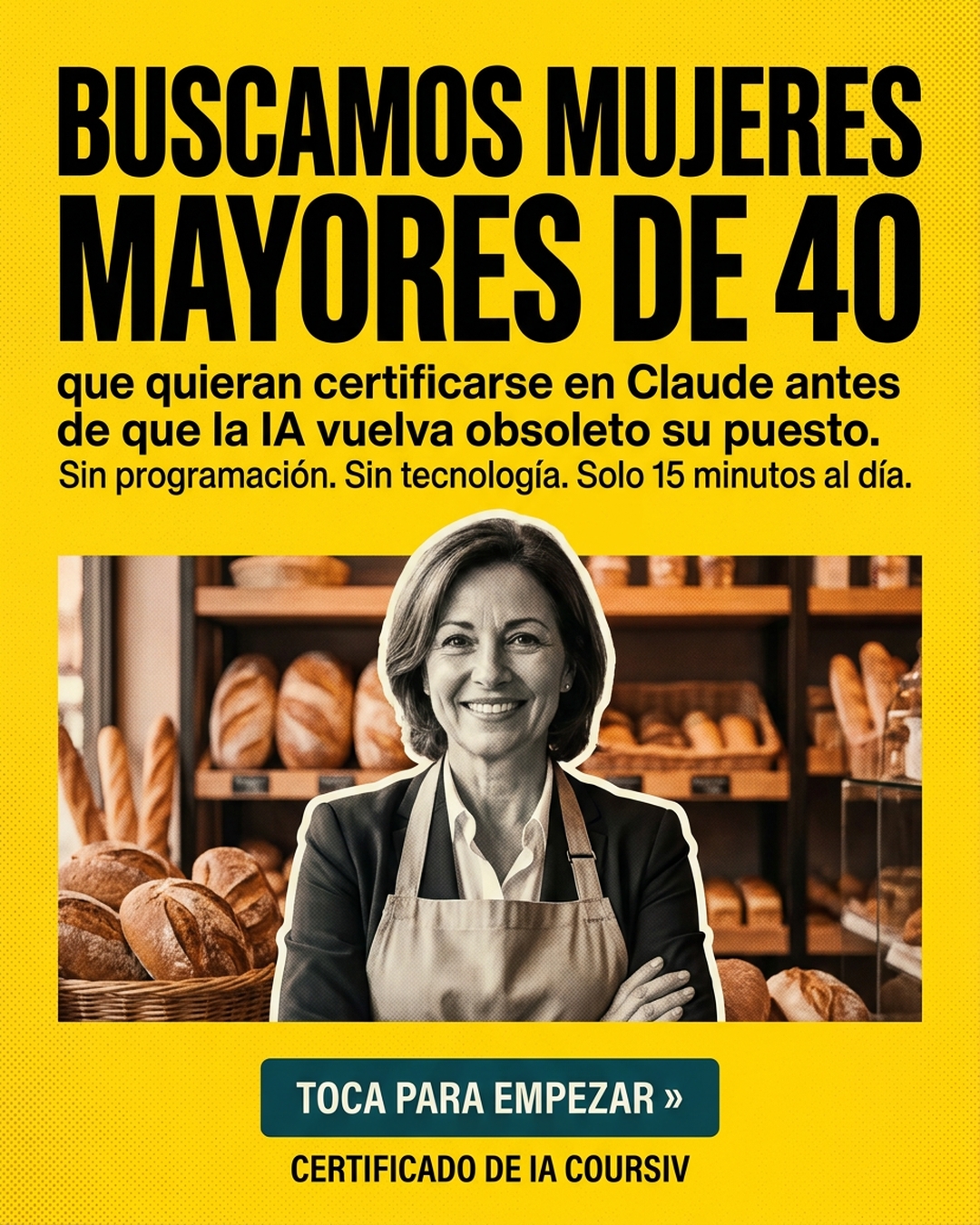 Coursiv Español Facebook ad: ¡Empezar ahora!