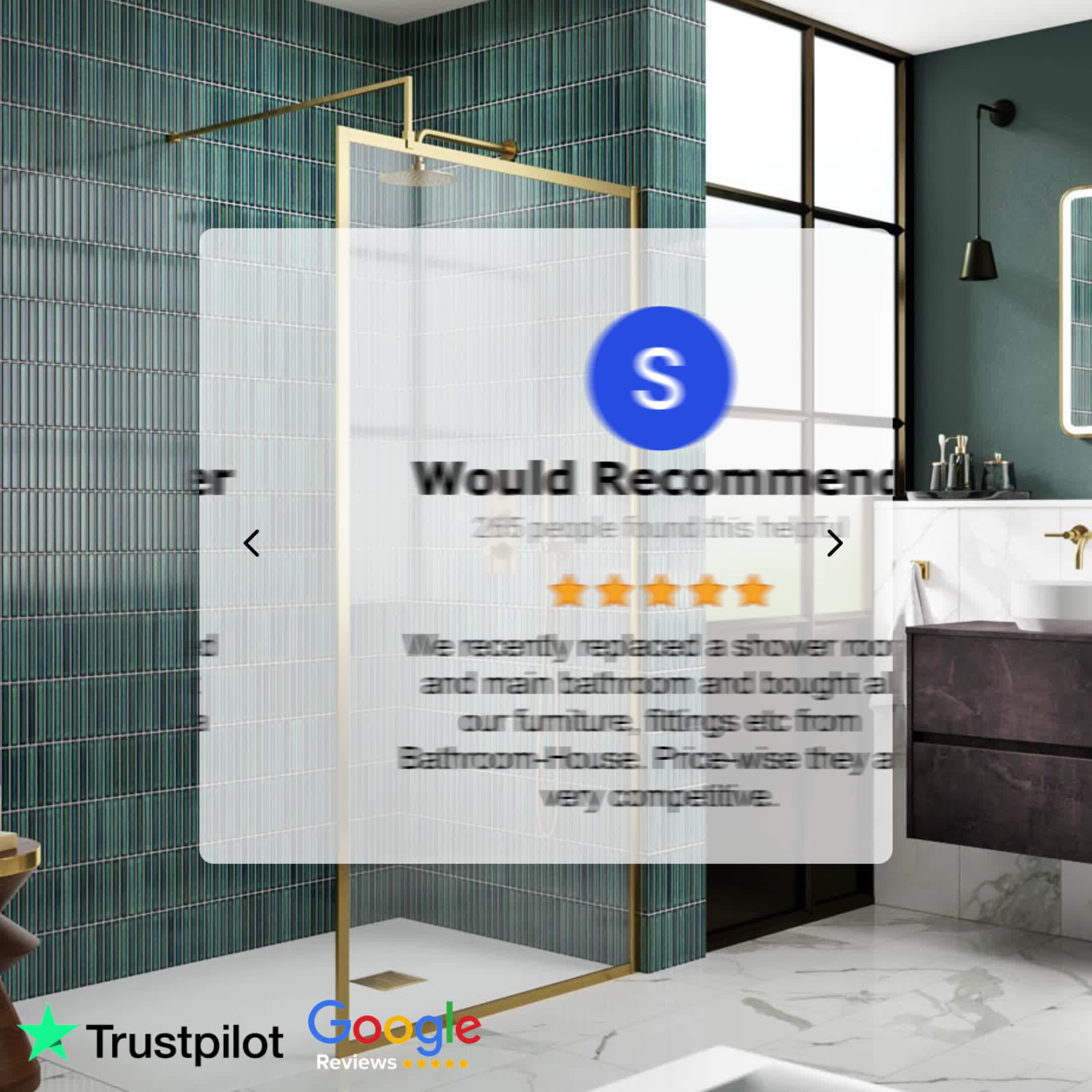 Bathroom House Facebook ad: 65% Off Store Wide