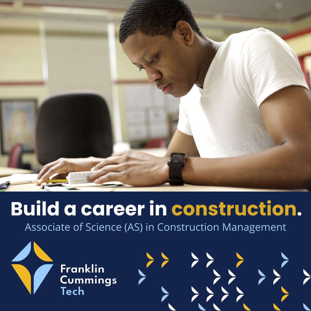 Franklin Cummings Tech Facebook ad: Associate of Science - Construction Management