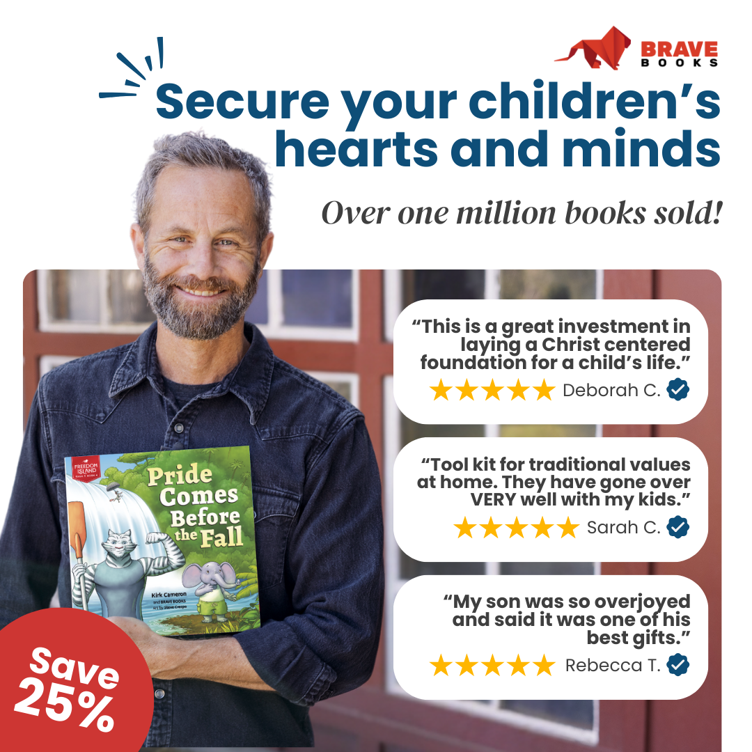 BRAVE Books Facebook ad