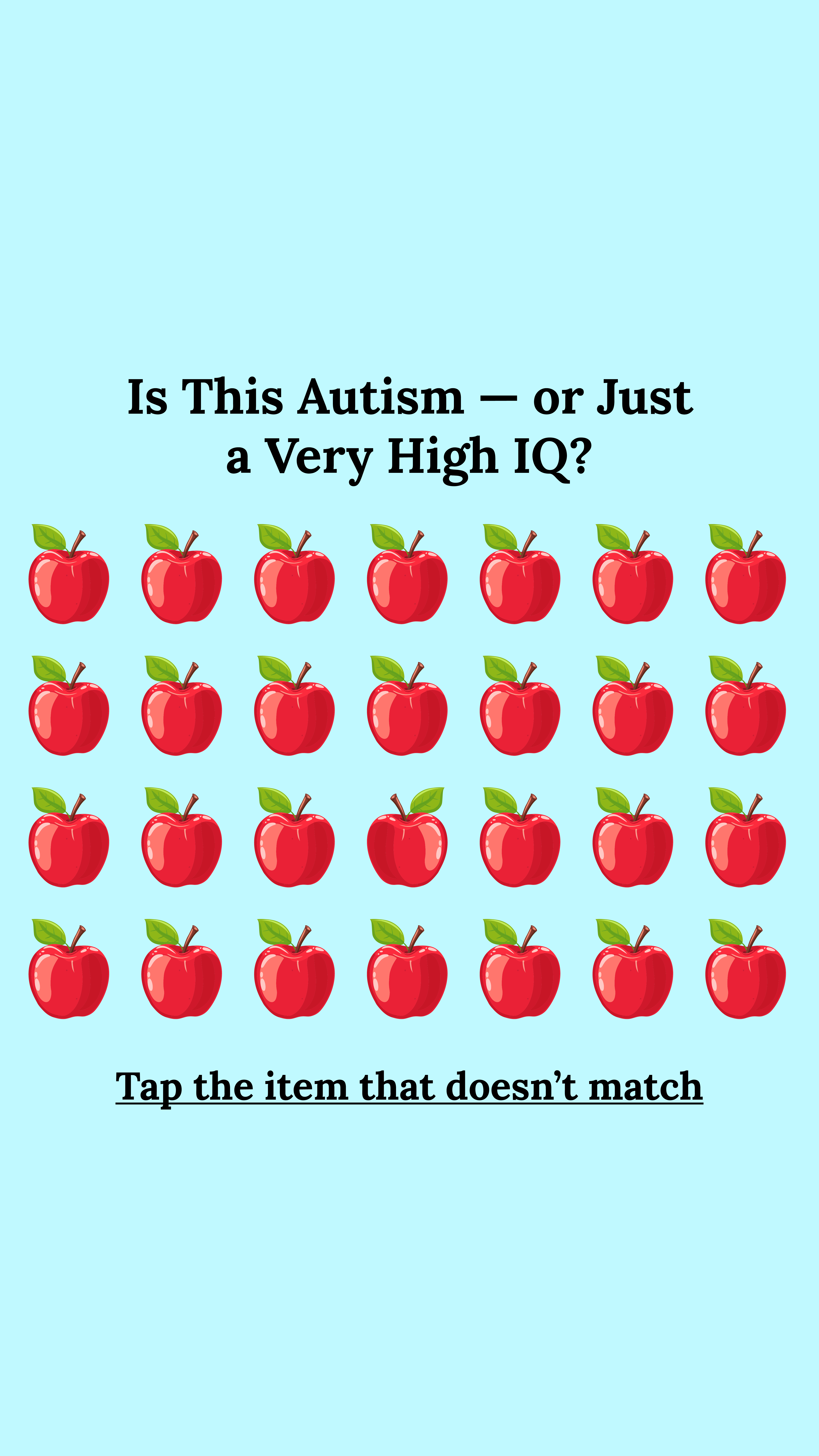 Brain Health Check Facebook ad