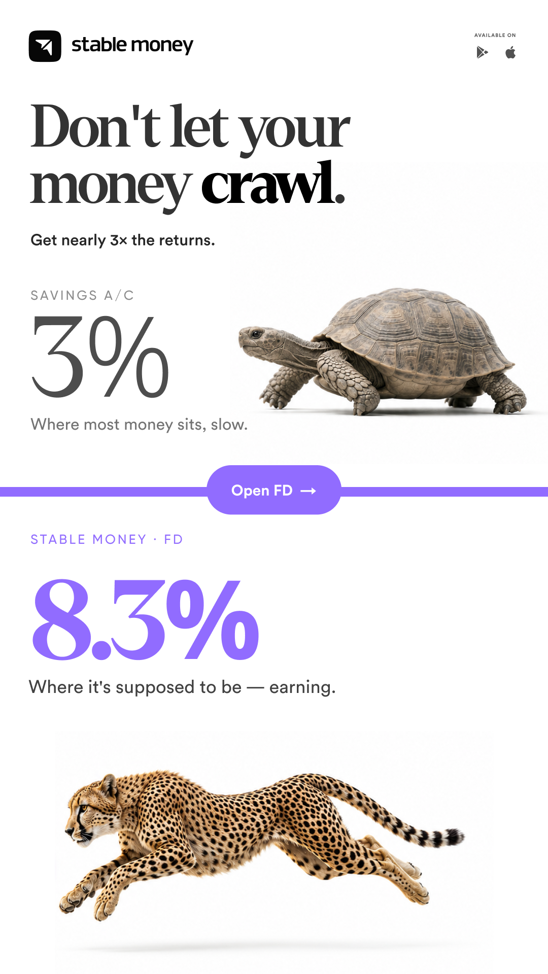 Stable Money Facebook ad