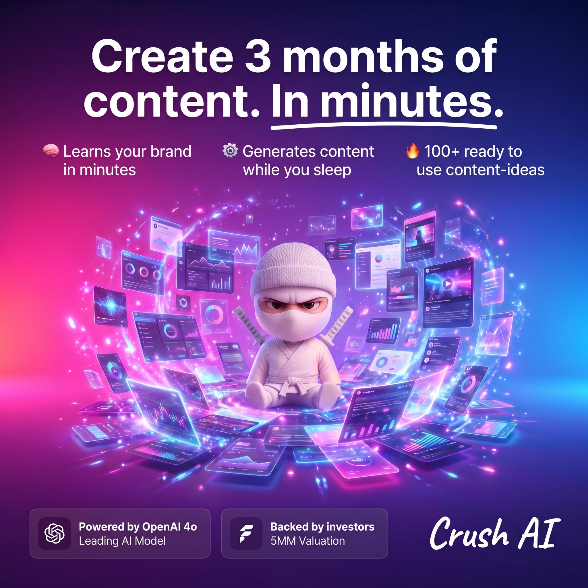 trycrush.ai Facebook ad