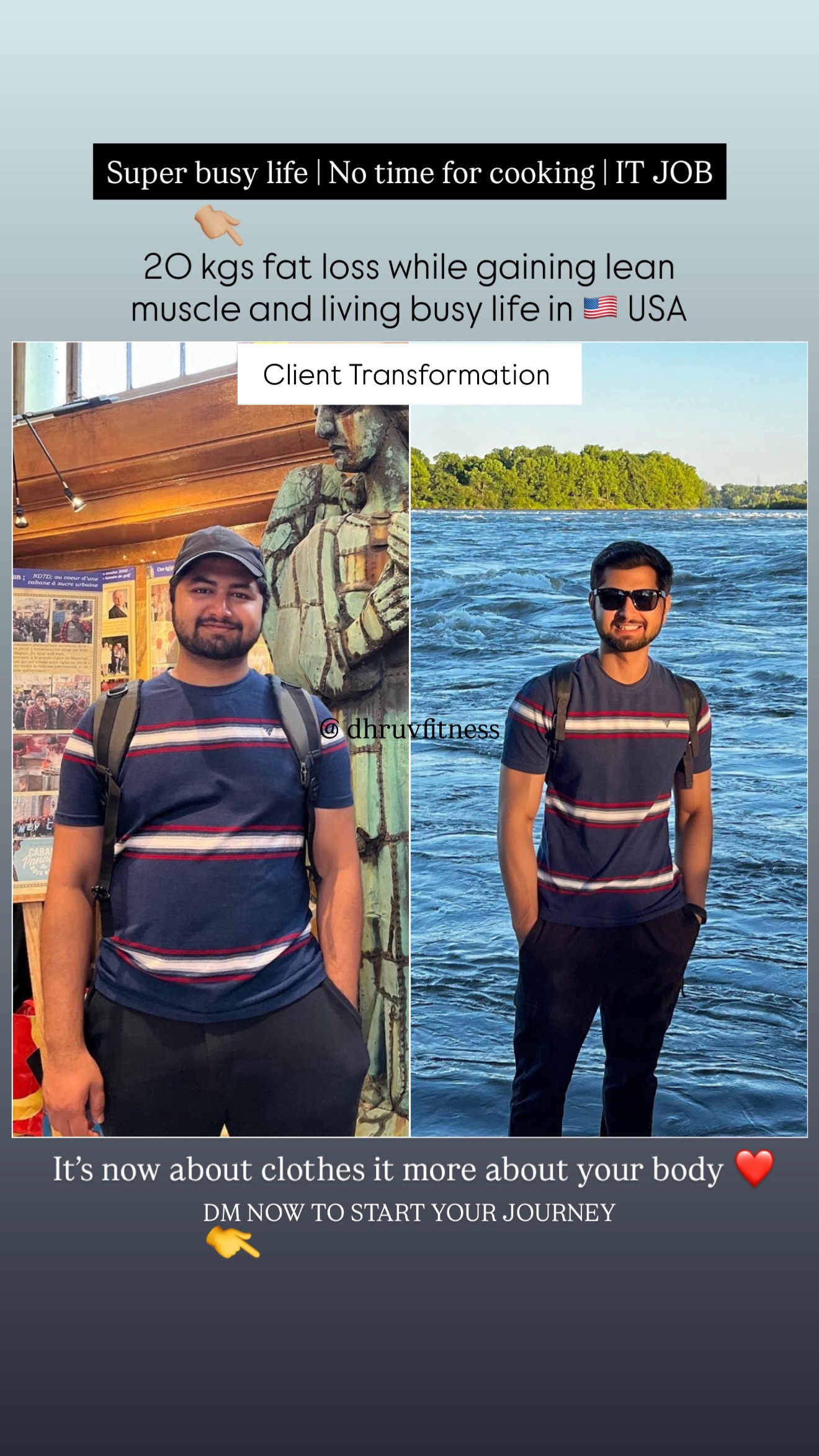 Dhruv fitness - Online Coach Facebook ad