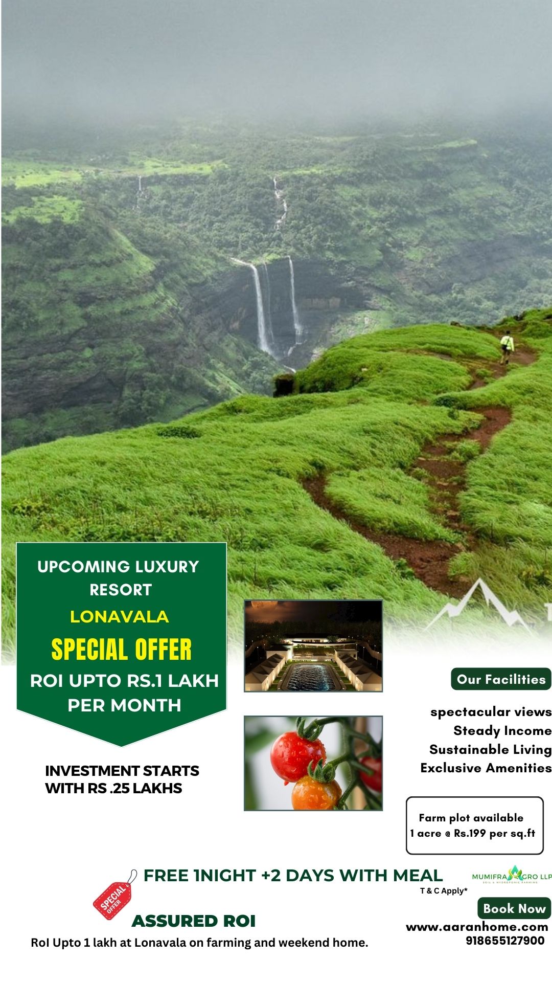 AARAN HOMES Facebook ad from May 26, 2026