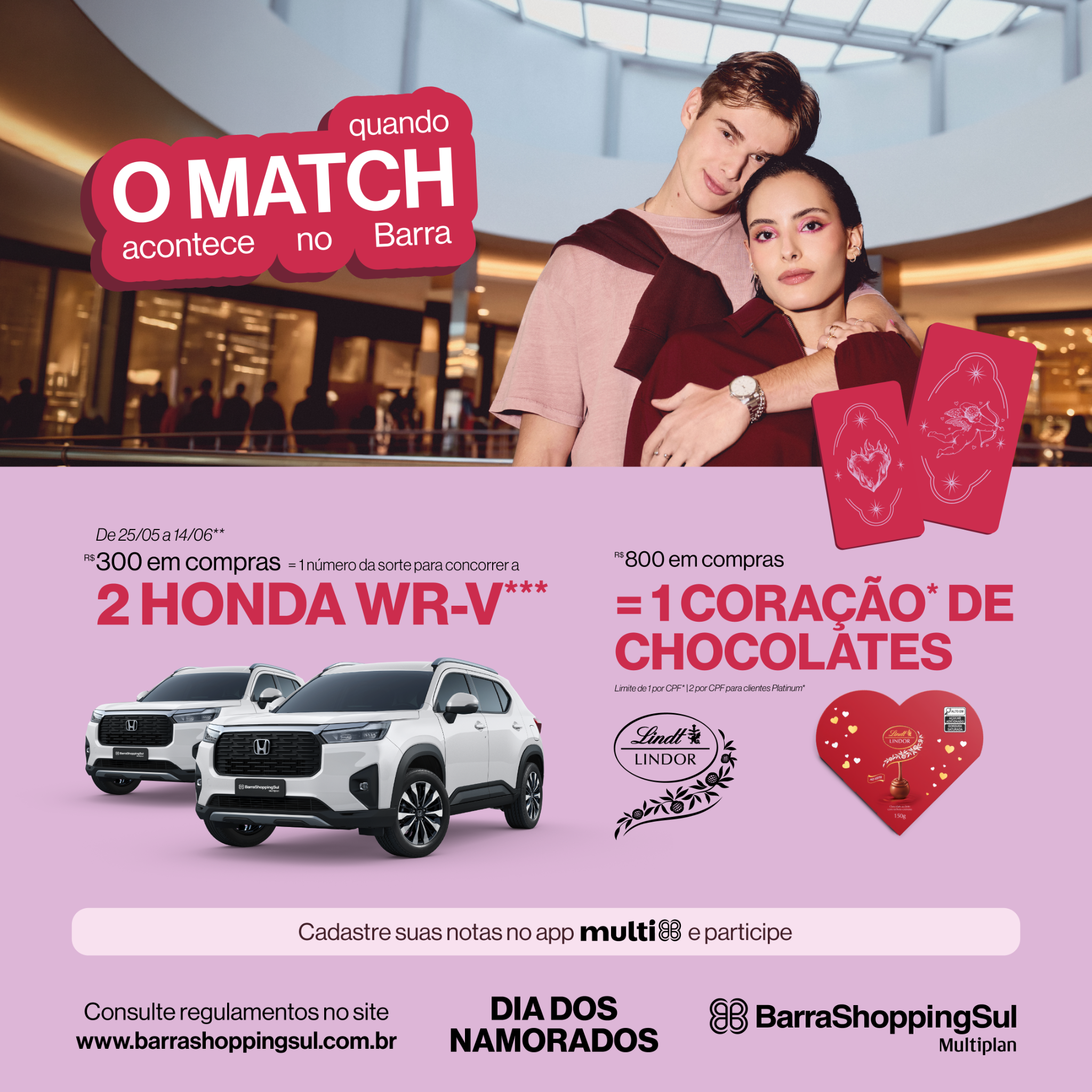 BarraShoppingSul Facebook ad: O match perfeito do Dia dos Namorados pode…