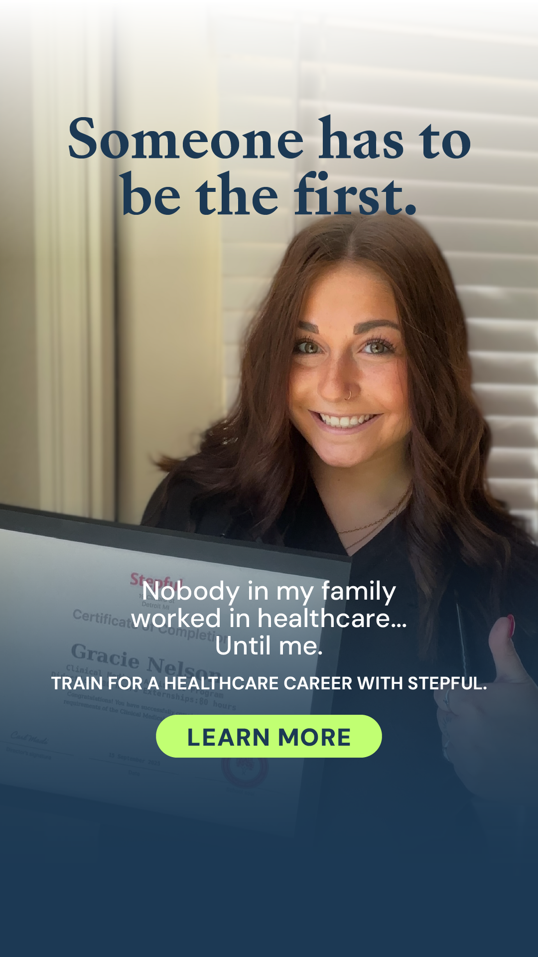 Stepful Facebook ad