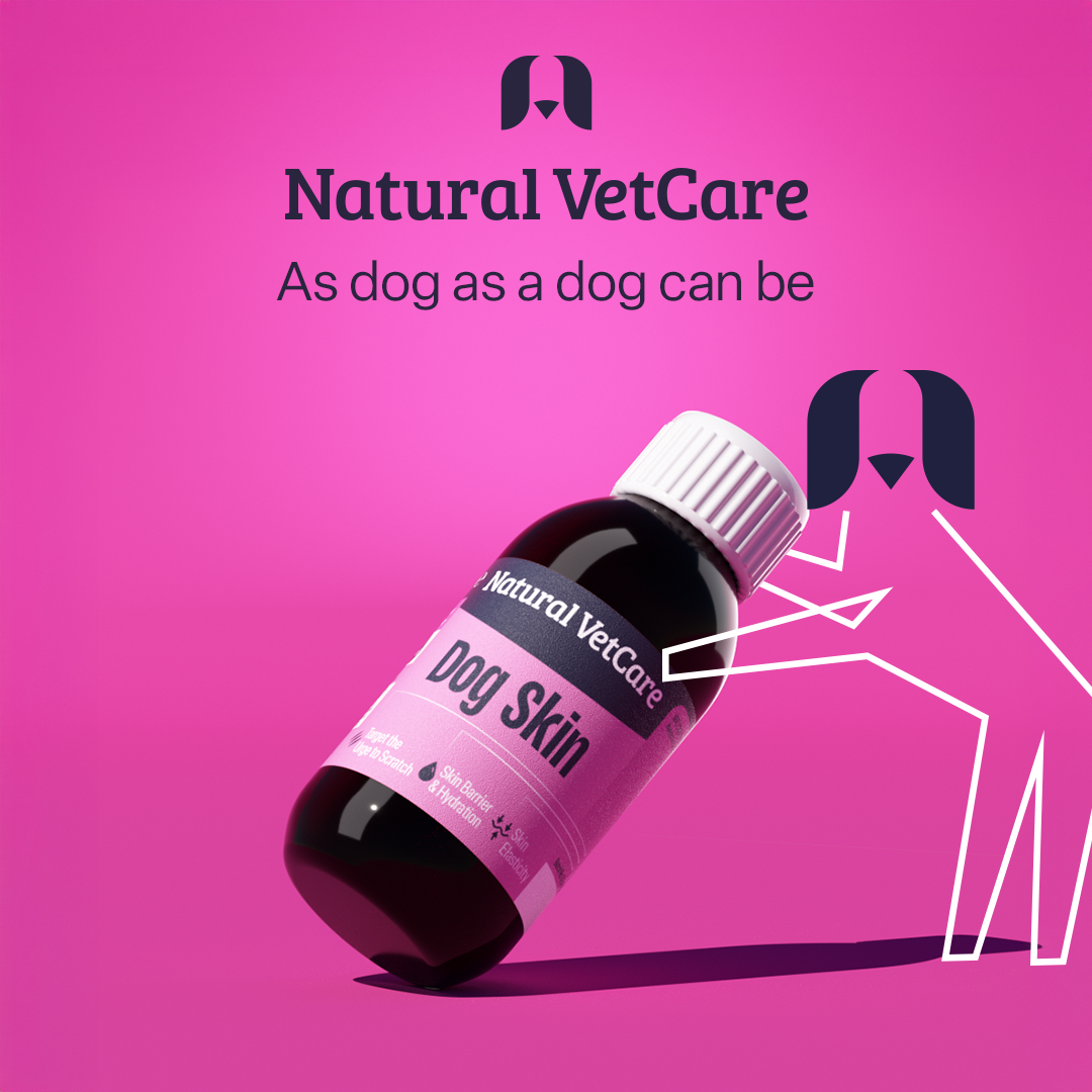 Natural VetCare Facebook ad: Ease the Urge to Scratch
