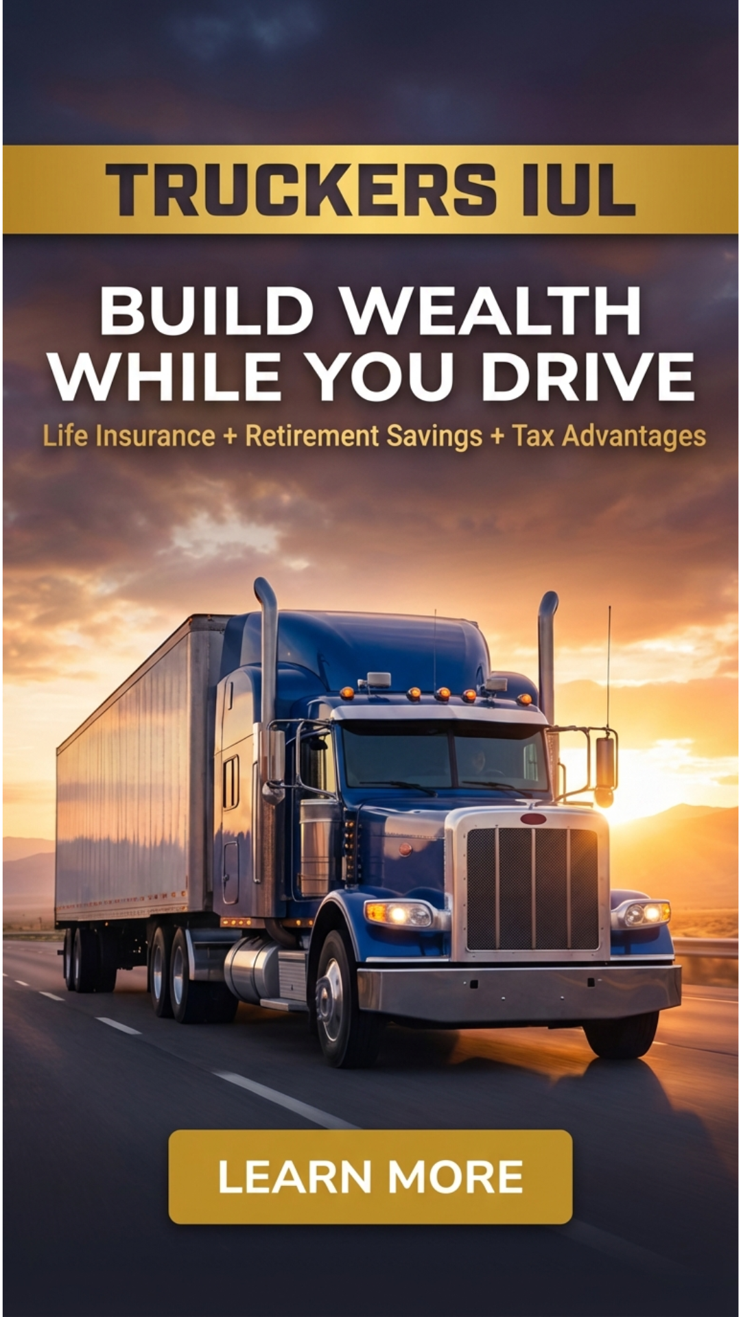 My Affordable Trucker Insurance Facebook ad