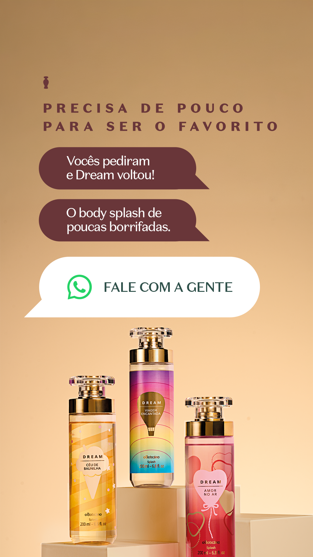 O Boticário Facebook ad: Aproveite até 15% OFF hoje!
