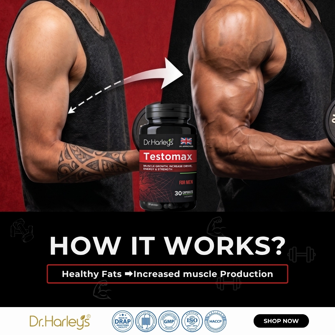 DrHarleys PK Facebook ad: Helps maintain daily energy