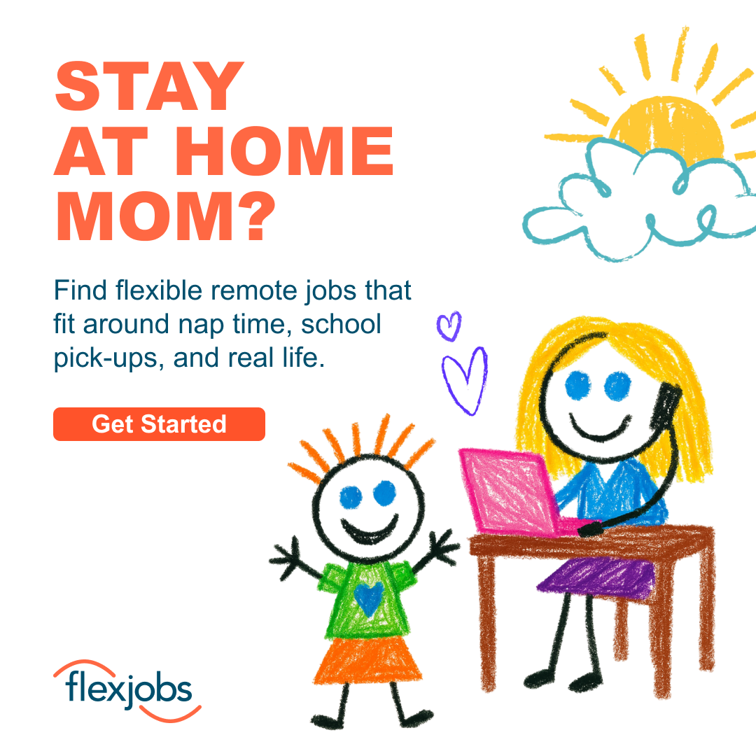 FlexJobs Facebook ad