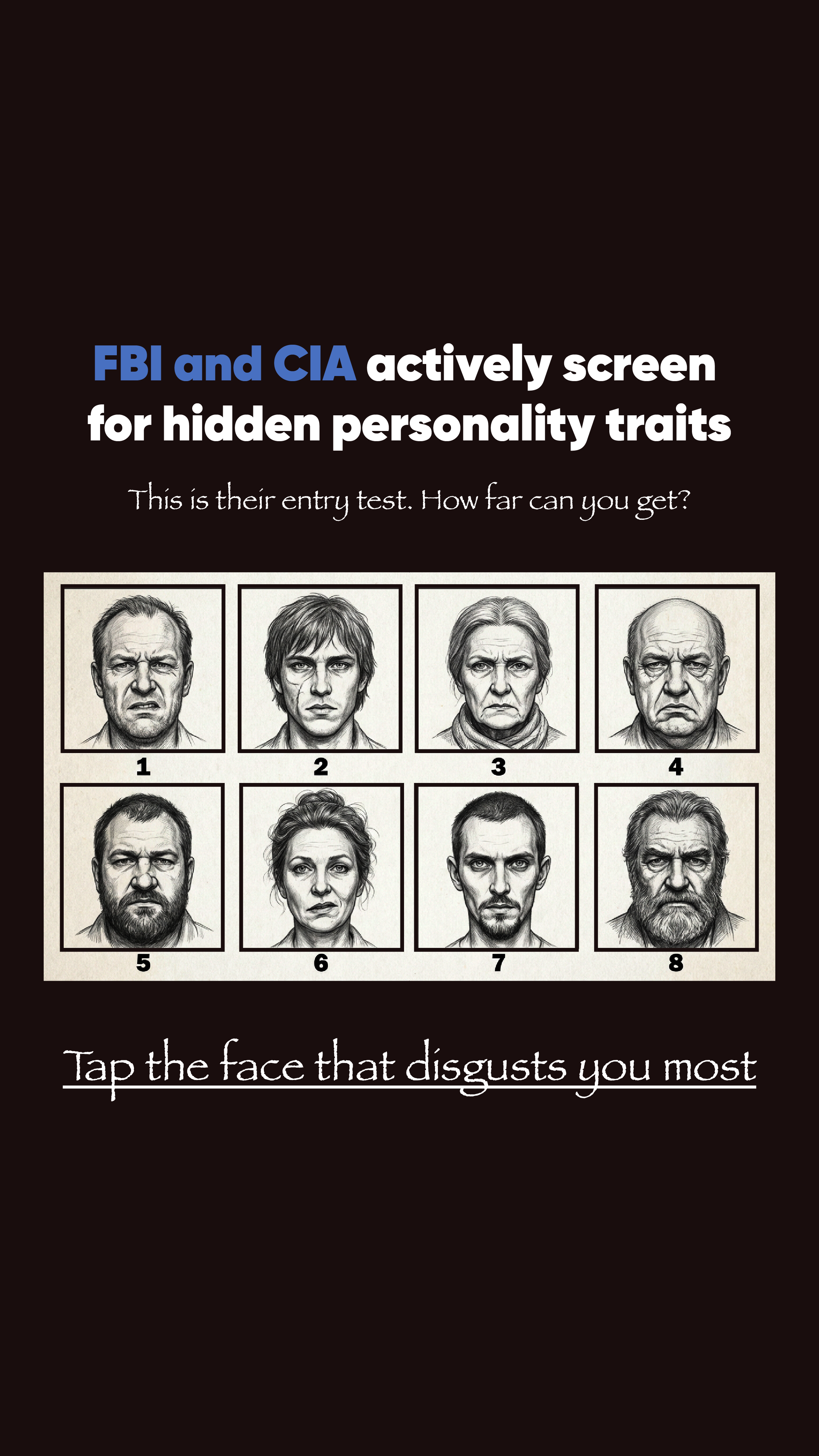 Personality Type Facebook ad