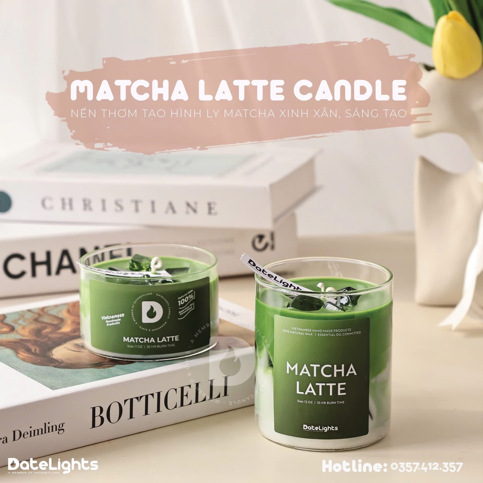 Datelights Candle - Nến thơm, Workshop, Quà tặng Facebook ad