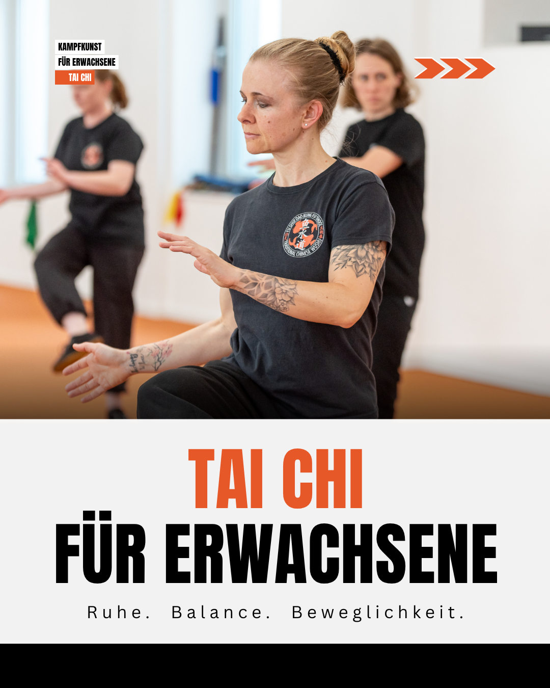 鱼水道 Yu Shui Dao Kung Fu School Germany Facebook ad: Du suchst Bewegung, die dir wirklich guttut?
