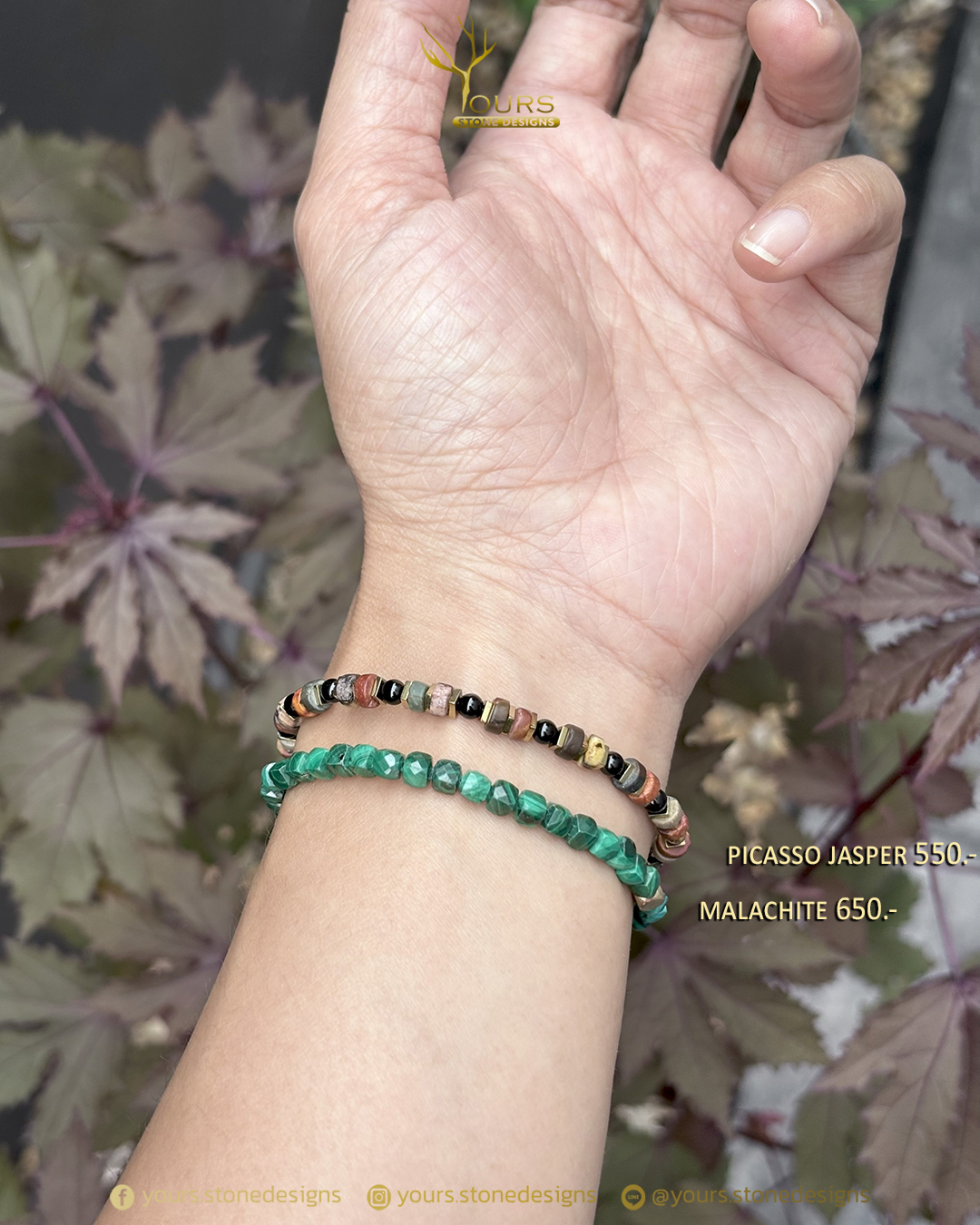 YOURS Stone Designs เครื่องประดับหินธรรมชาติแท้ 100% Facebook ad
