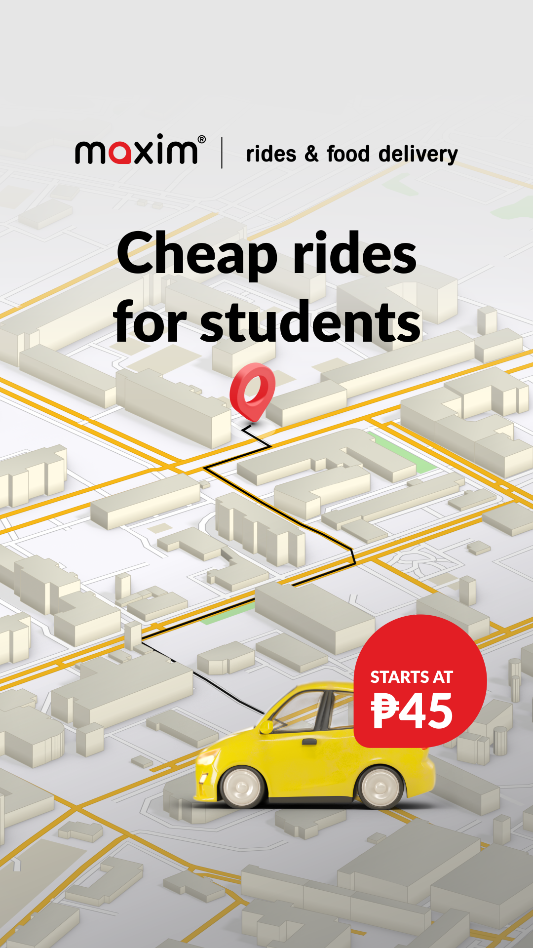 Maxim - rides&food delivery. Iloilo Facebook ad from Jan 31, 2026