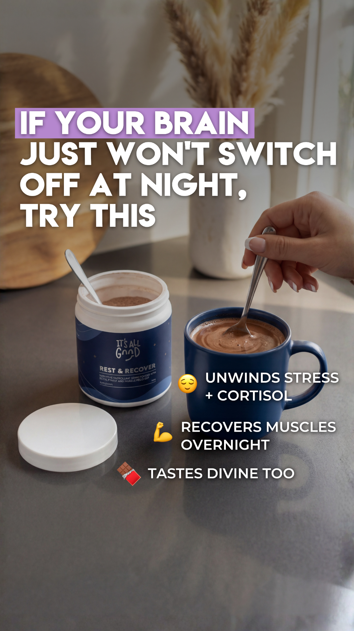 It’s All Good Supplements Facebook ad: Not Your Average Sleep Supplement