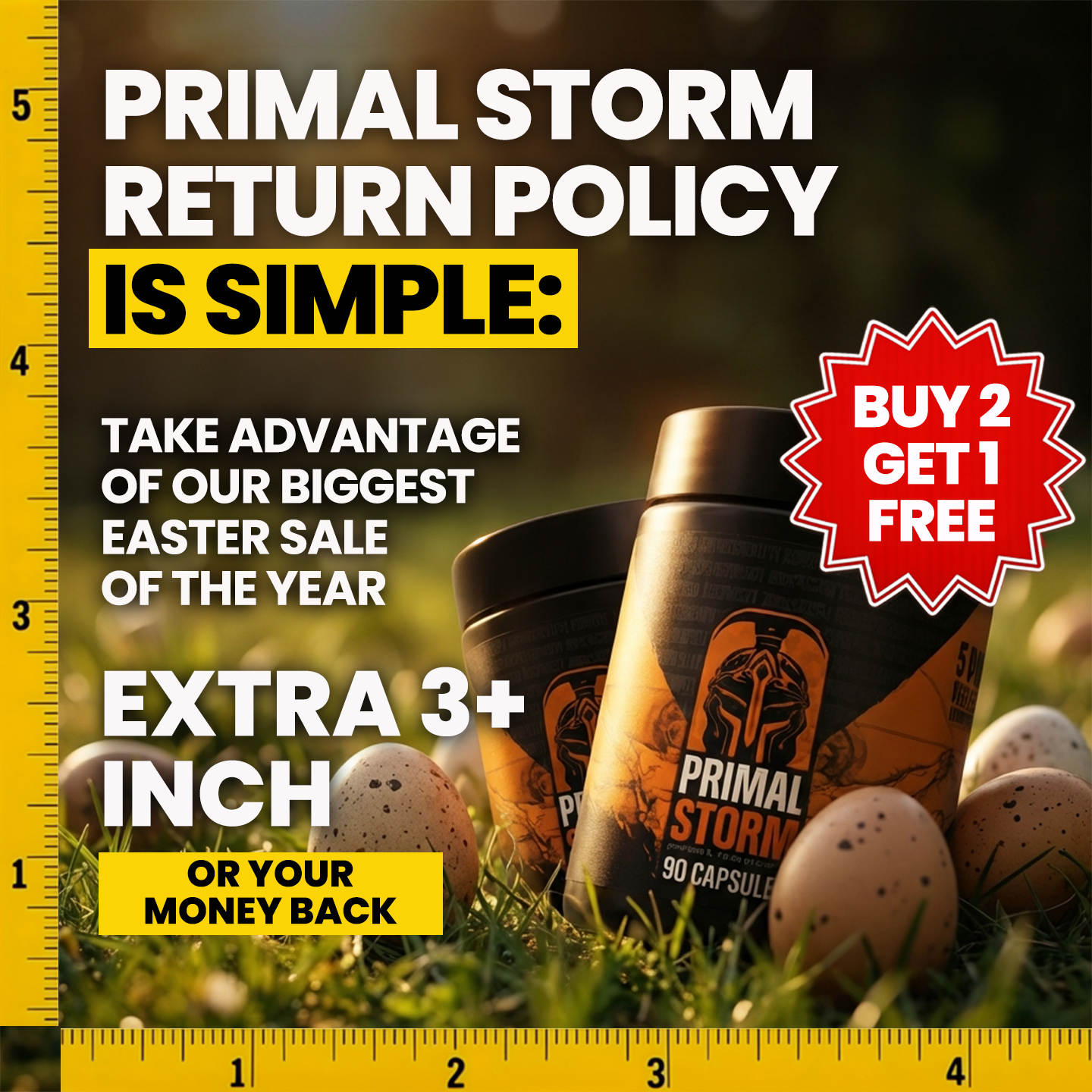 Primal Storm Supplements Facebook ad