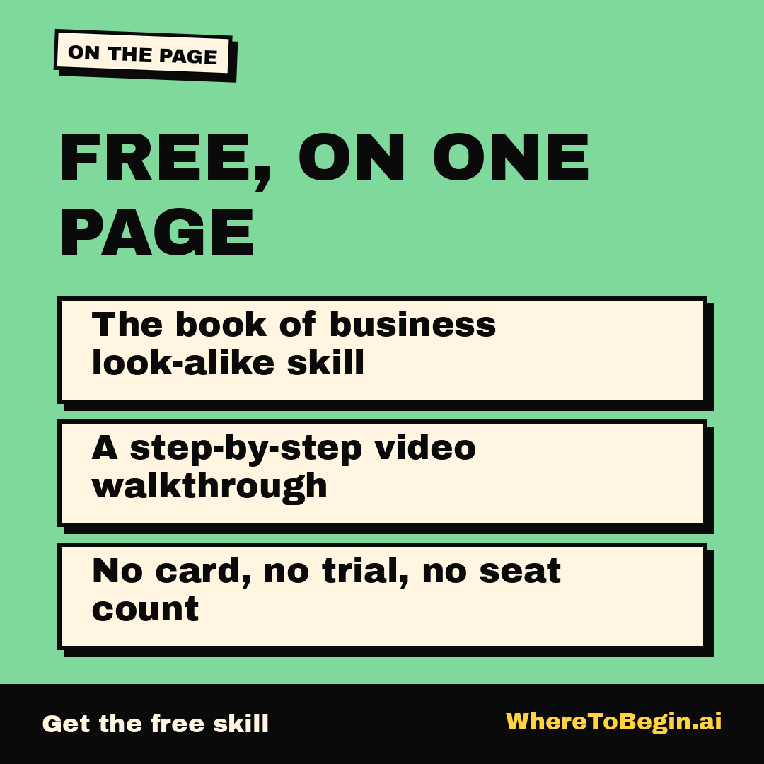 Where To Begin AI Facebook ad: Get the free skill