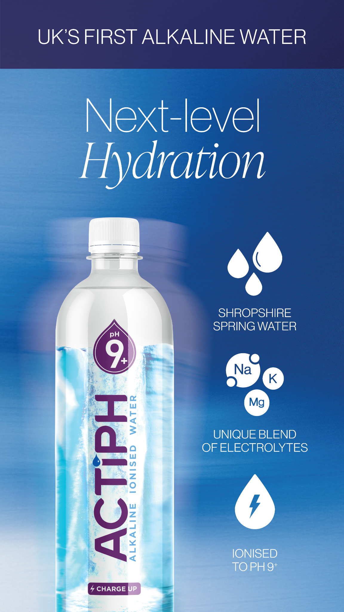 Actiph Water Facebook ad