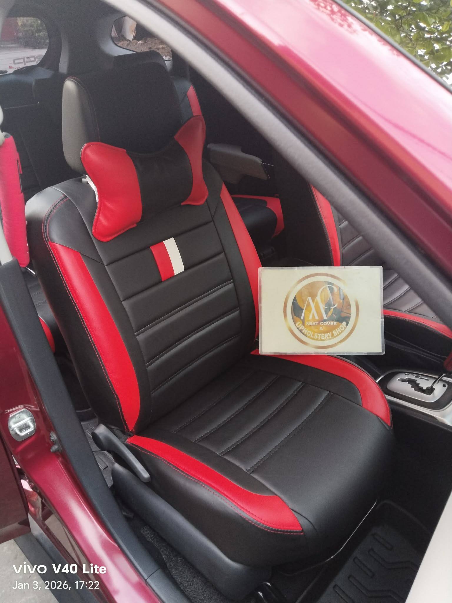MC seat cover & Upholstery Shop Facebook ad: NO DOWNPAYMENT RIN TAYO