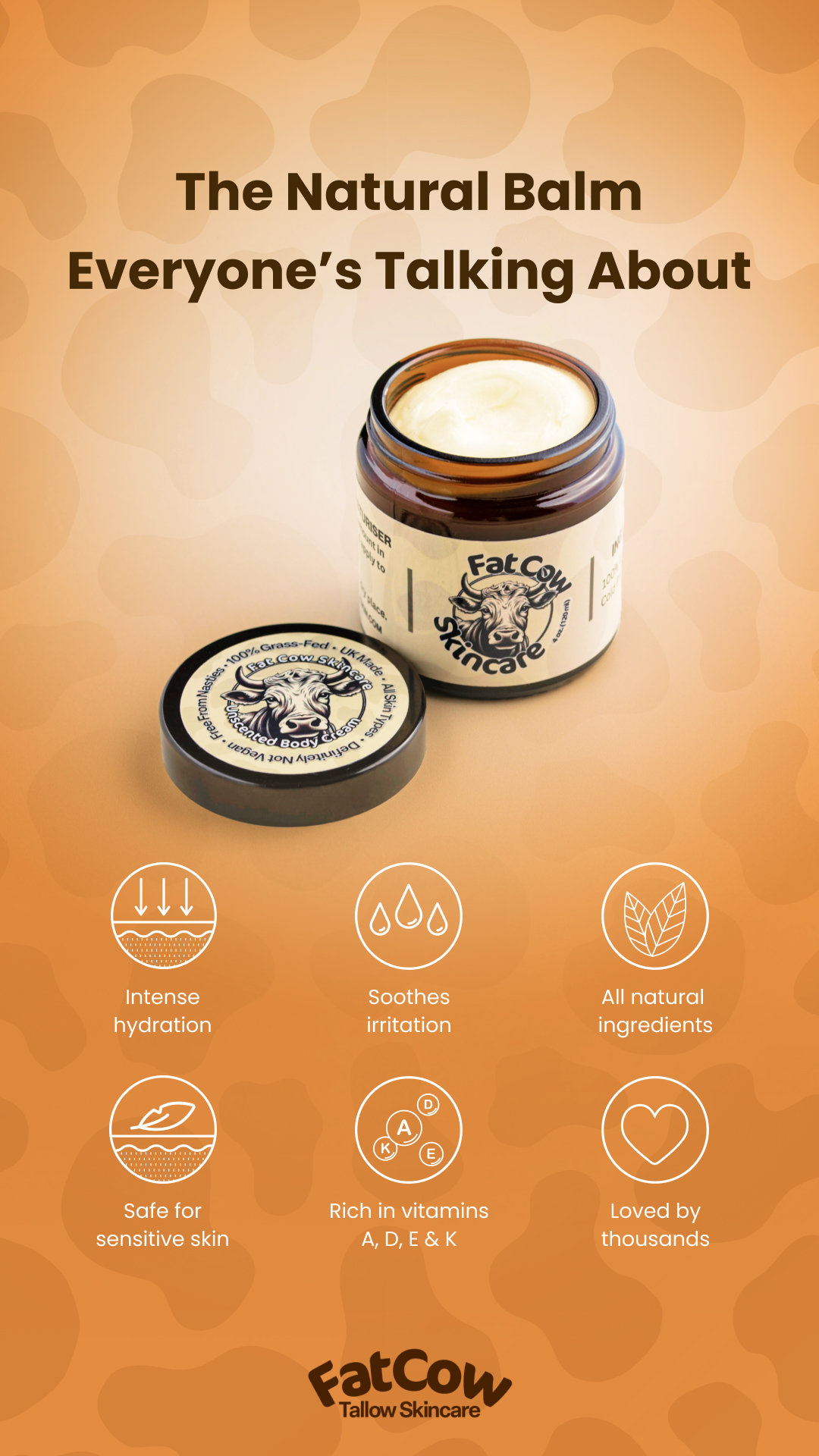 Fat Cow Skincare Facebook ad