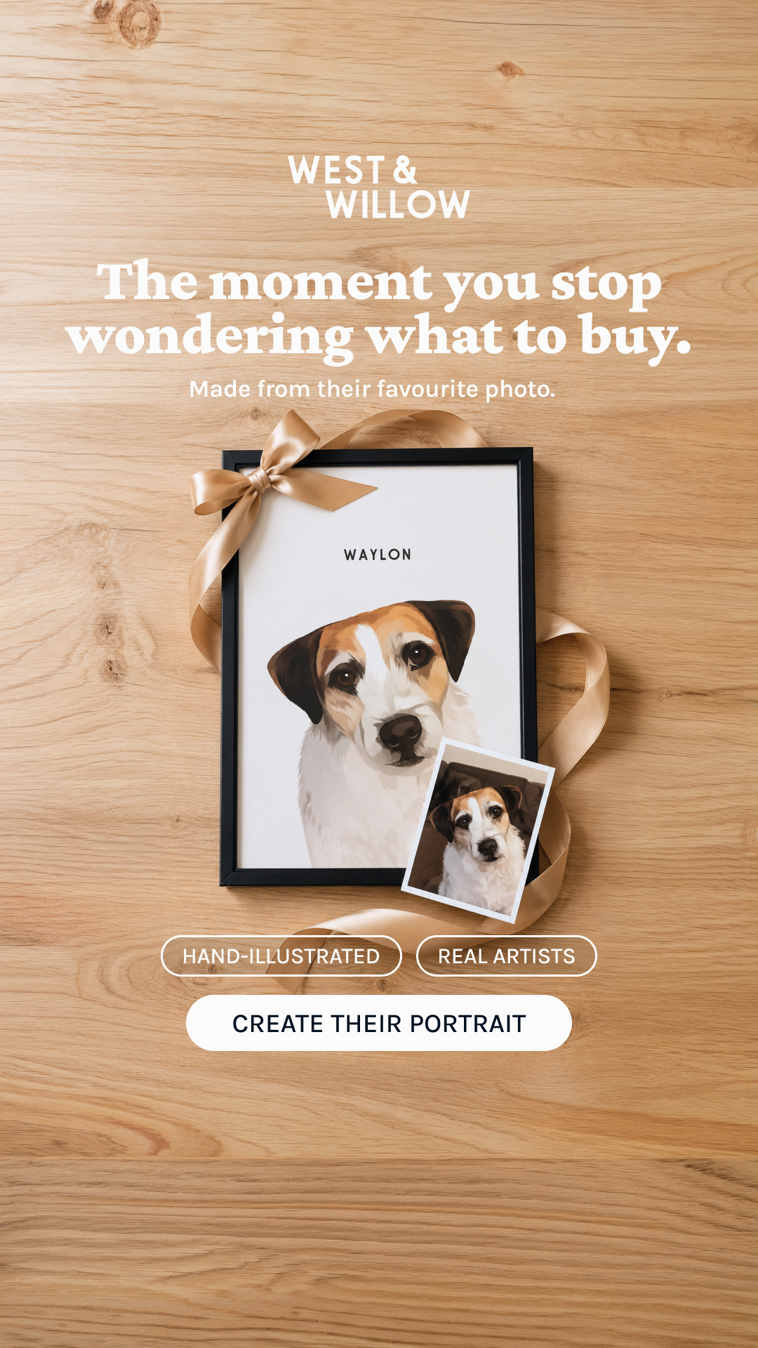 West & Willow Facebook ad