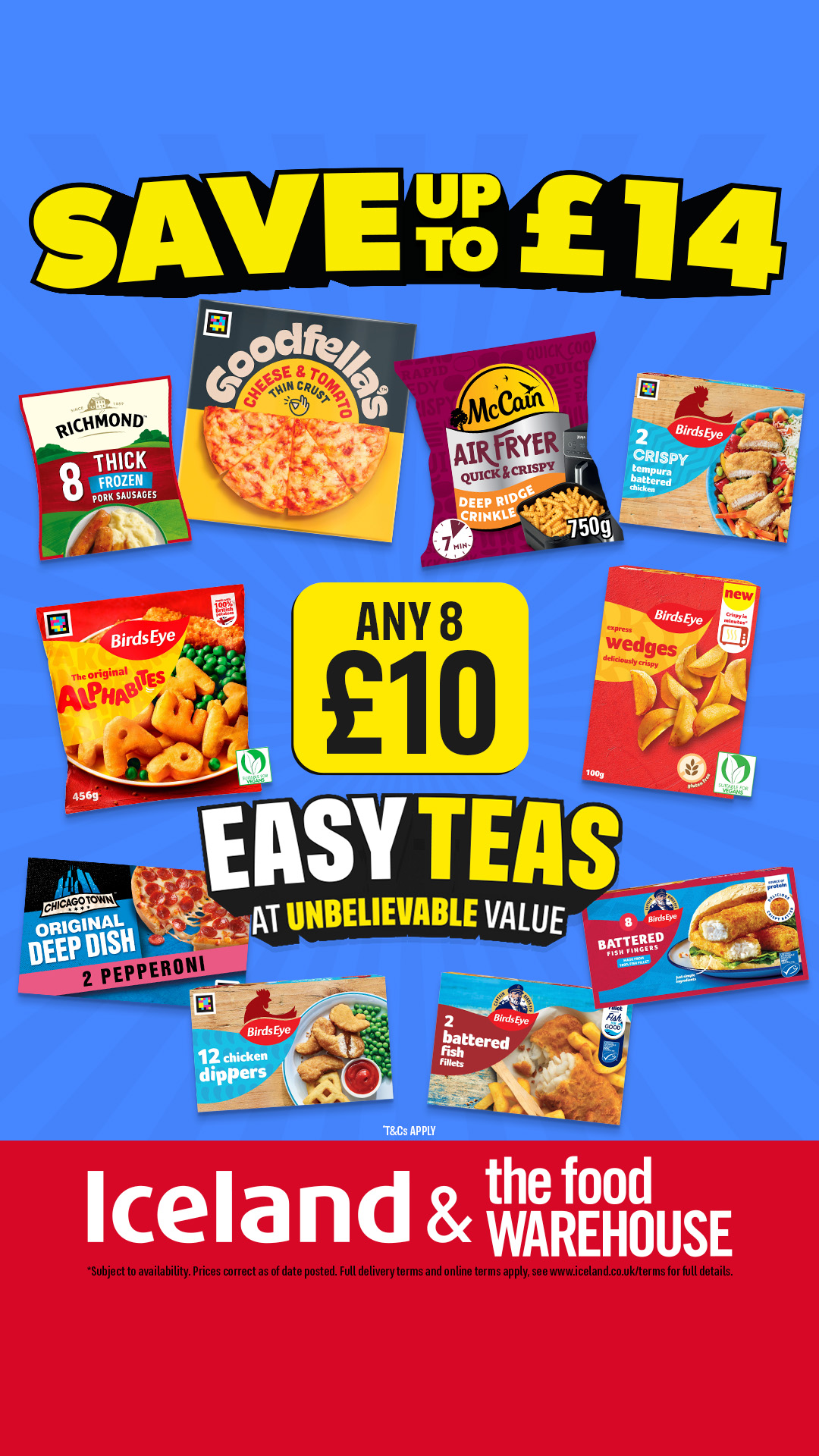 Iceland Foods Facebook ad
