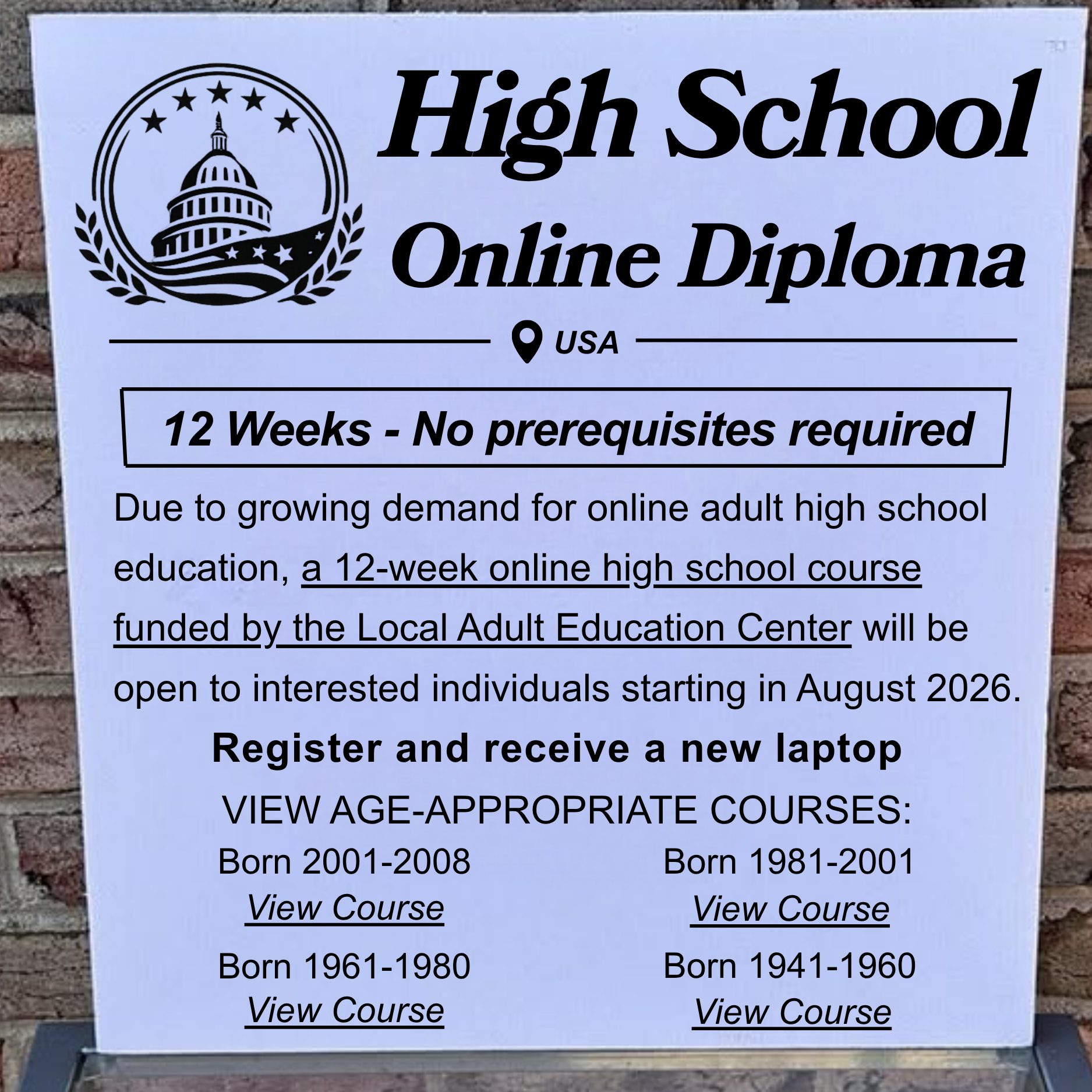 Life service Facebook ad: How to apply
