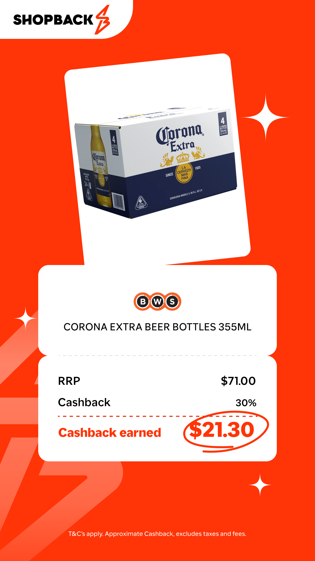 ShopBack Australia Facebook ad