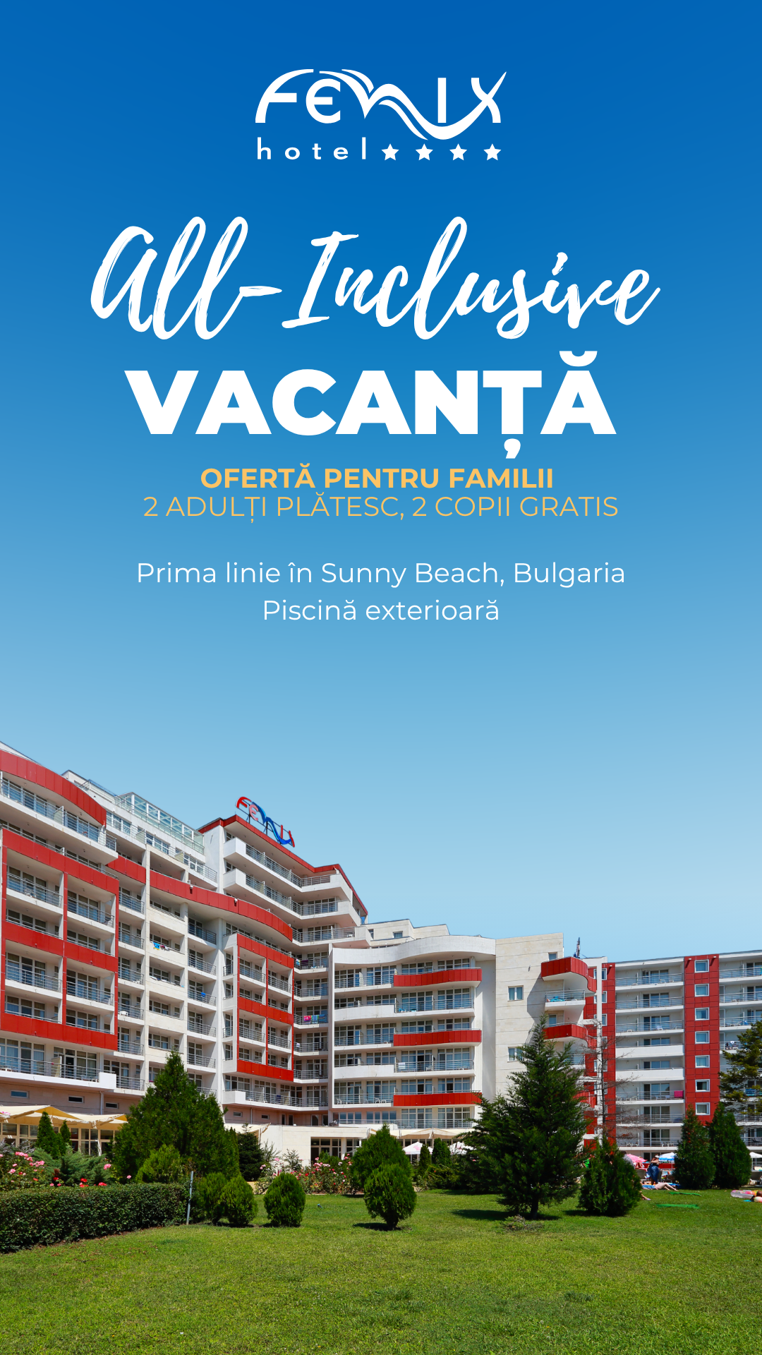 Hotel Fenix, Sunny Beach Facebook ad from Jun 1, 2026