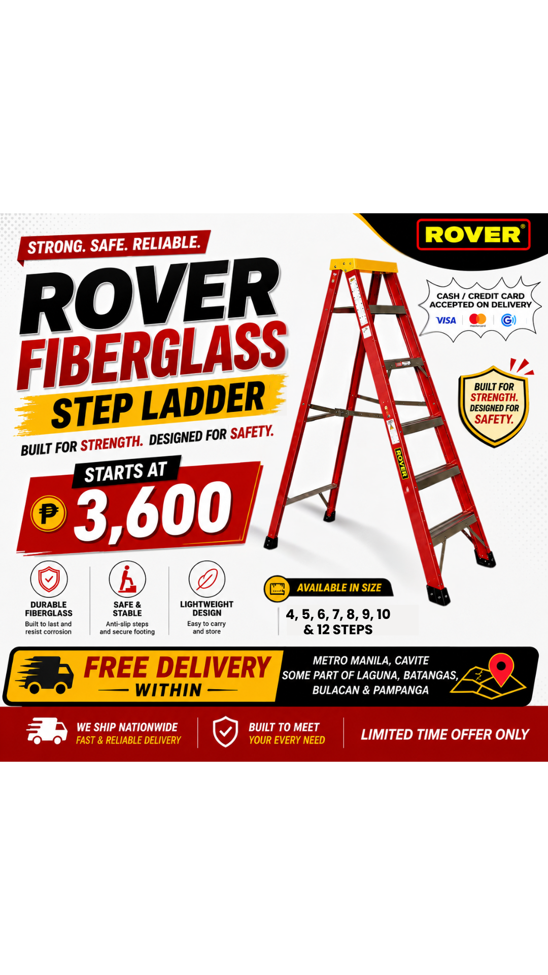 Big Red by Torin PH Facebook ad: Choose Safety, Choose Rover