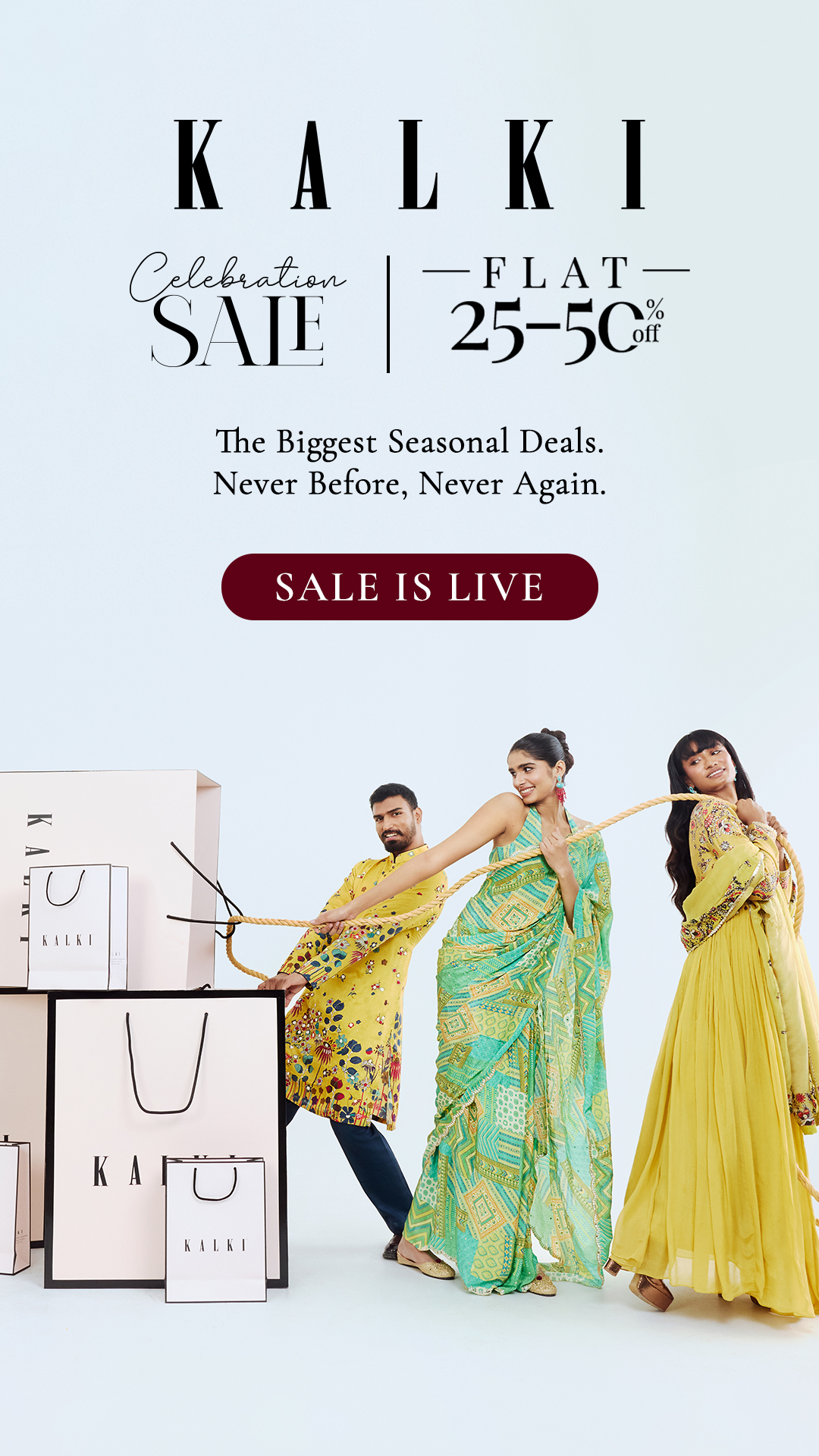 Kalki Fashion Facebook ad