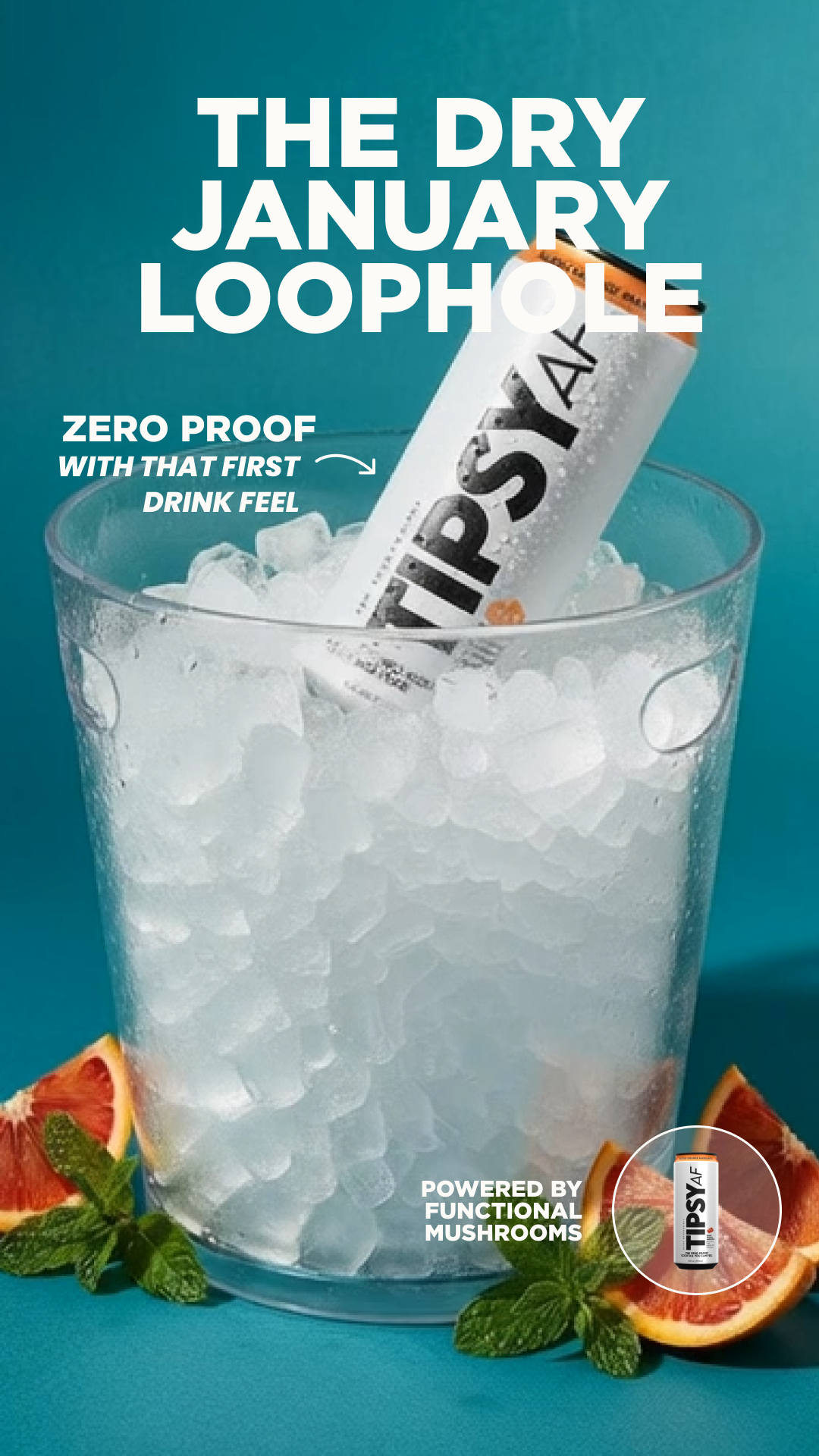 Tipsy AF Facebook ad