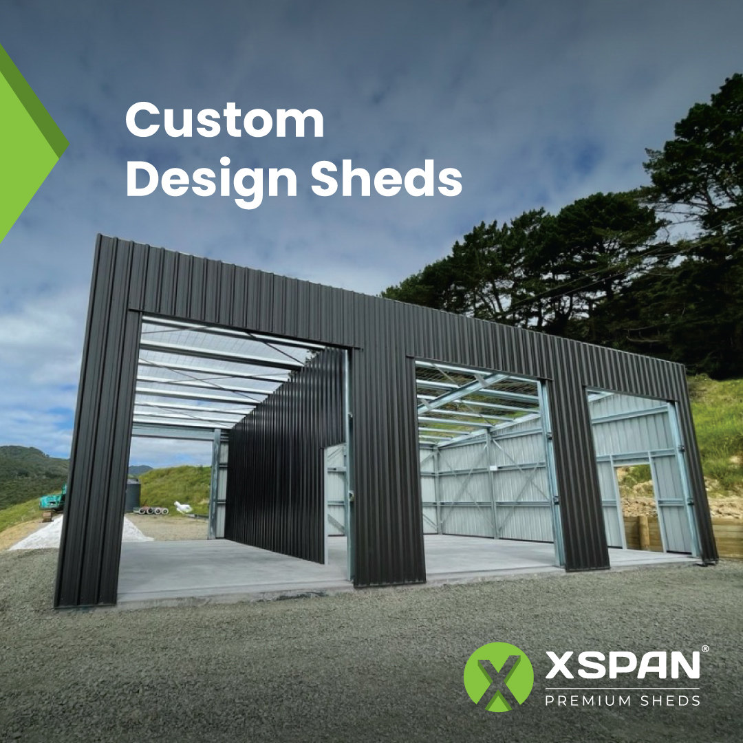 X Span Facebook ad: No two sheds are the same and your…