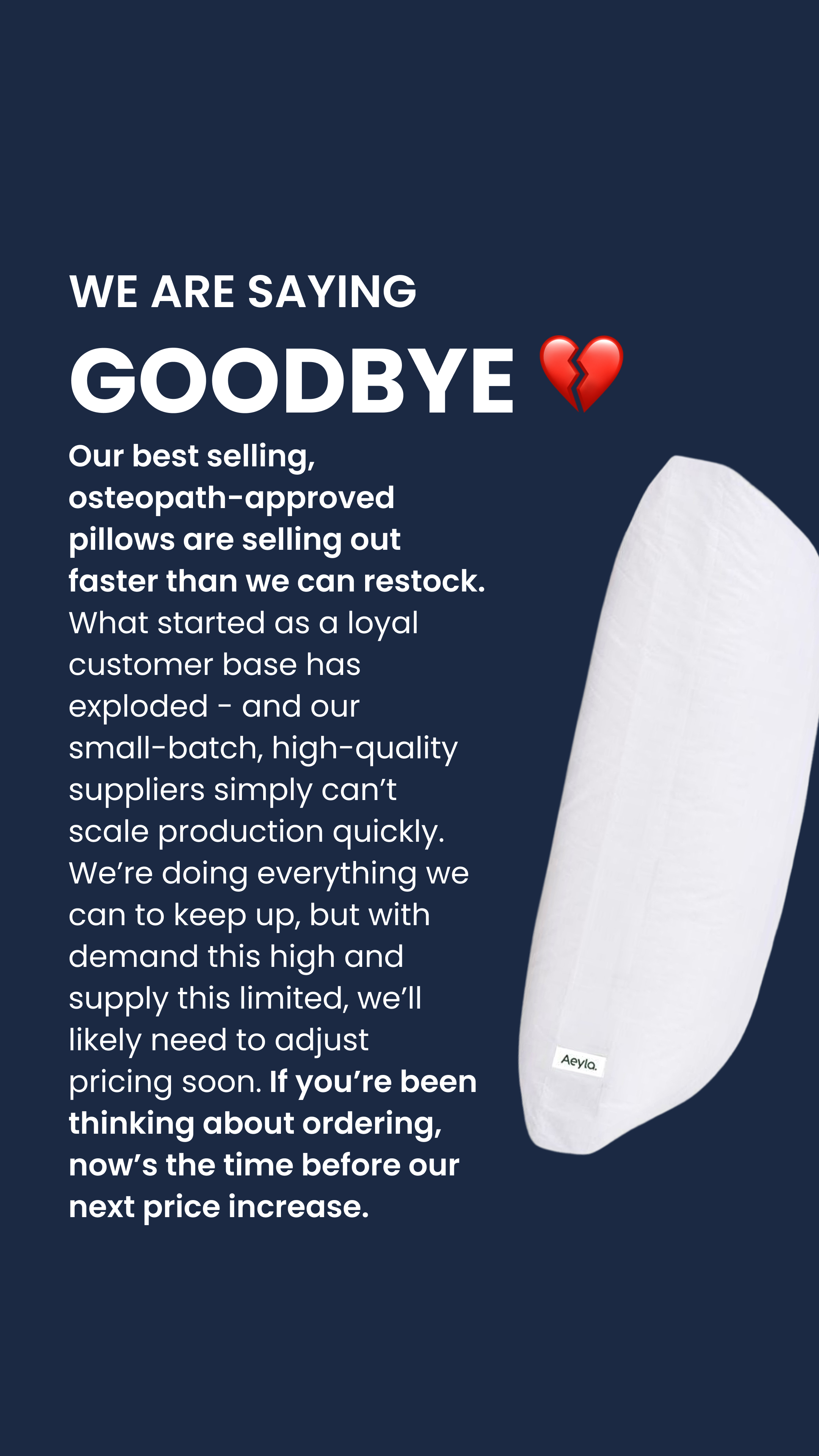 Aeyla Facebook ad