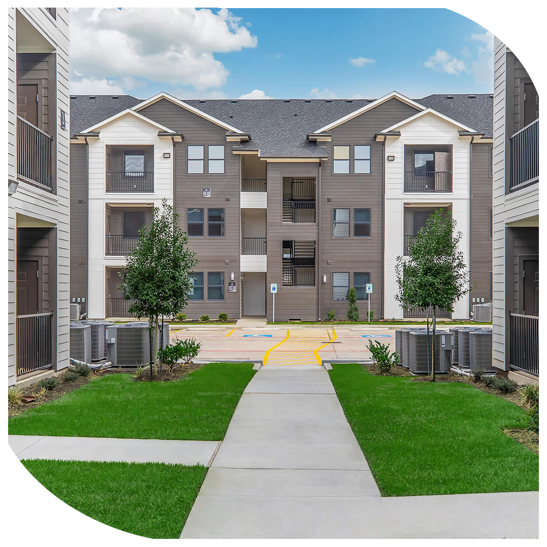 Aria at Almeda Apartments Facebook ad: Experience your new home at Aria at Almeda…