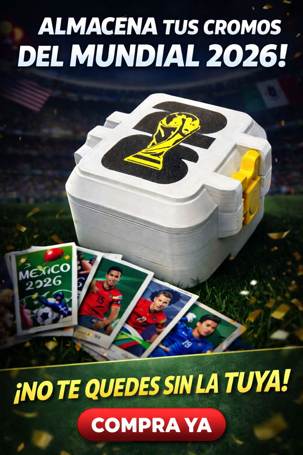 Guillem Street Workout Facebook ad: Caja Cromos Mundial 2026