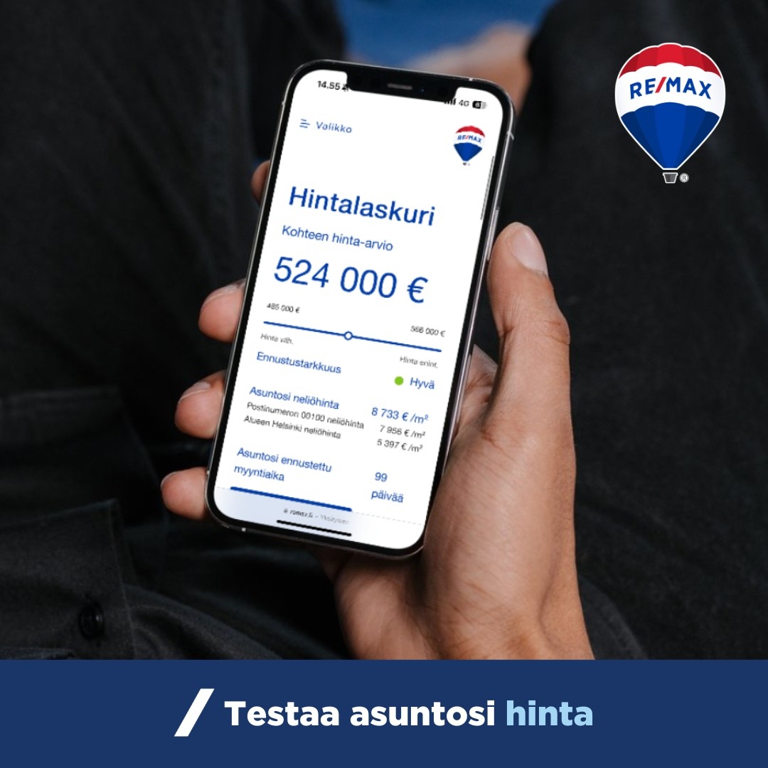 RE/MAX Finland Facebook ad